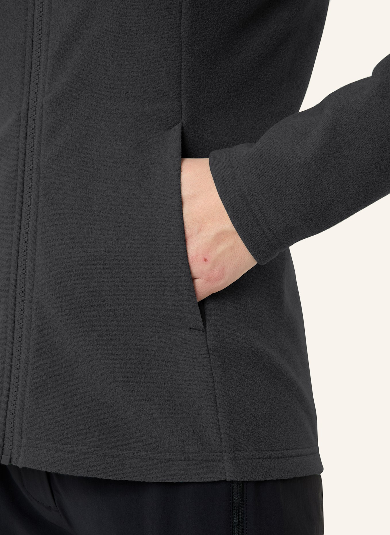 VAUDE Fleecejacke W TAMOR JACKET: SCHWARZ