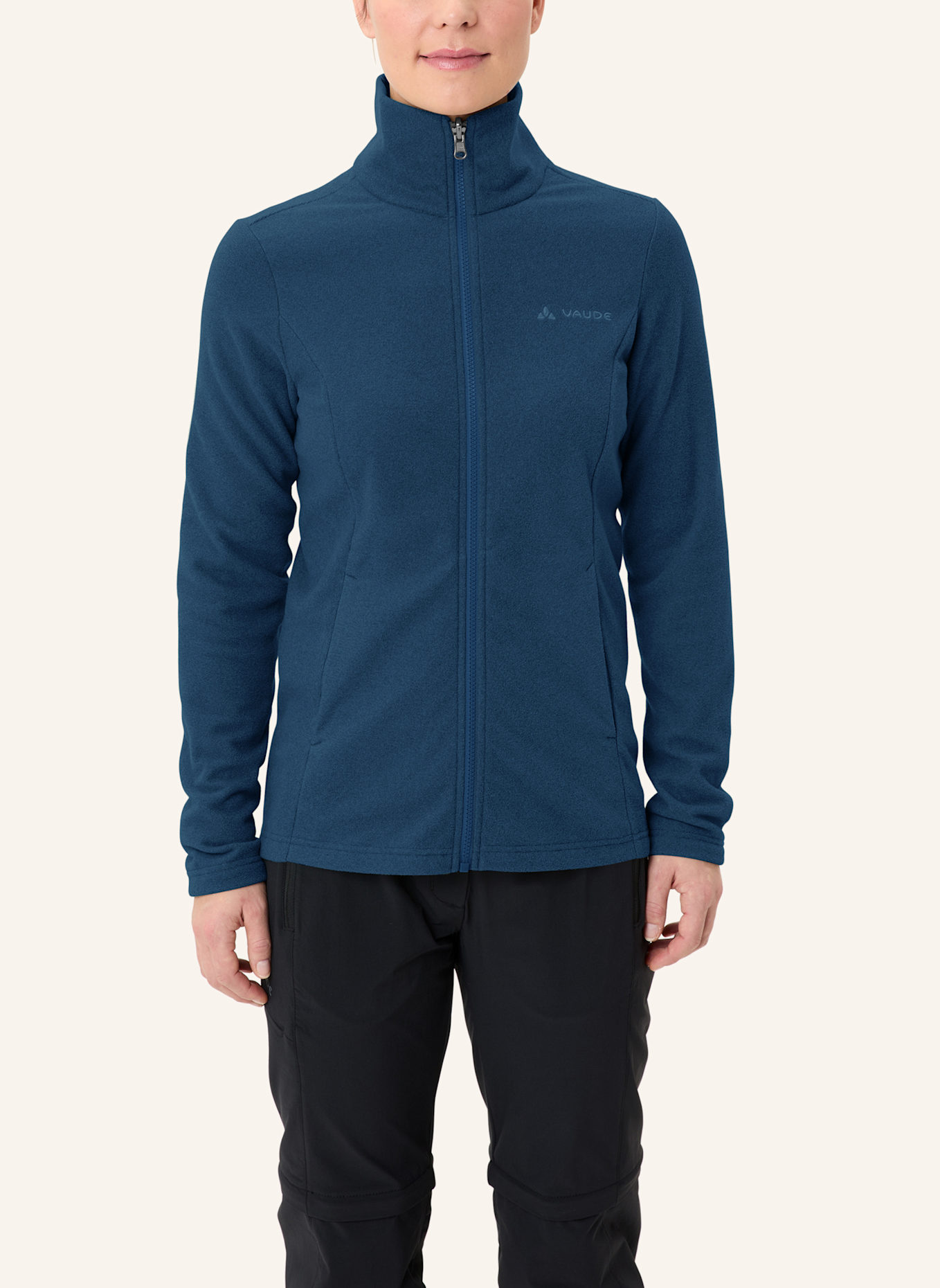 VAUDE Fleecejacke W TAMOR JACKET: BLAU