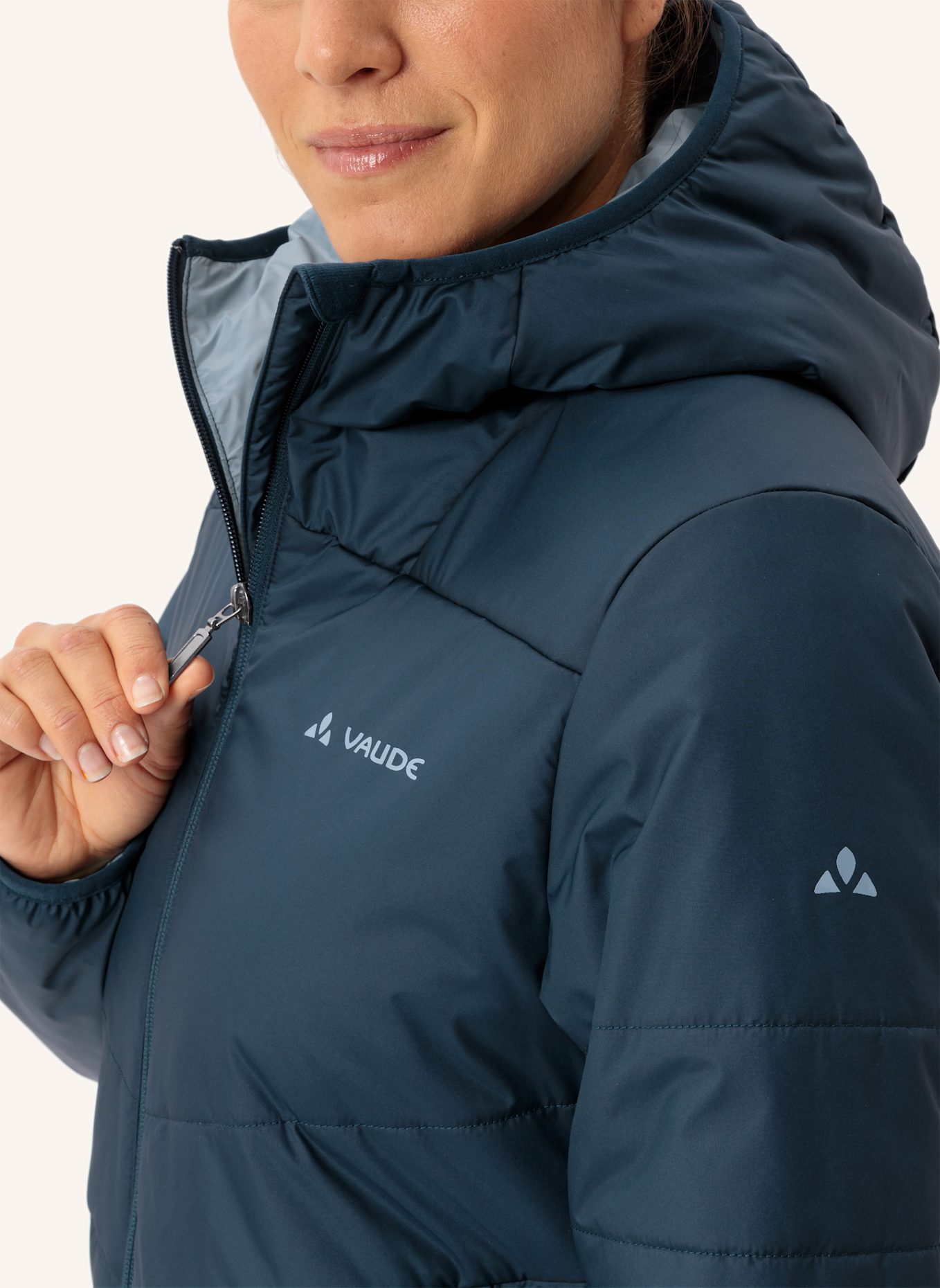 VAUDE Outdoor-Jacke SE W TESINO HD J: DUNKELBLAU