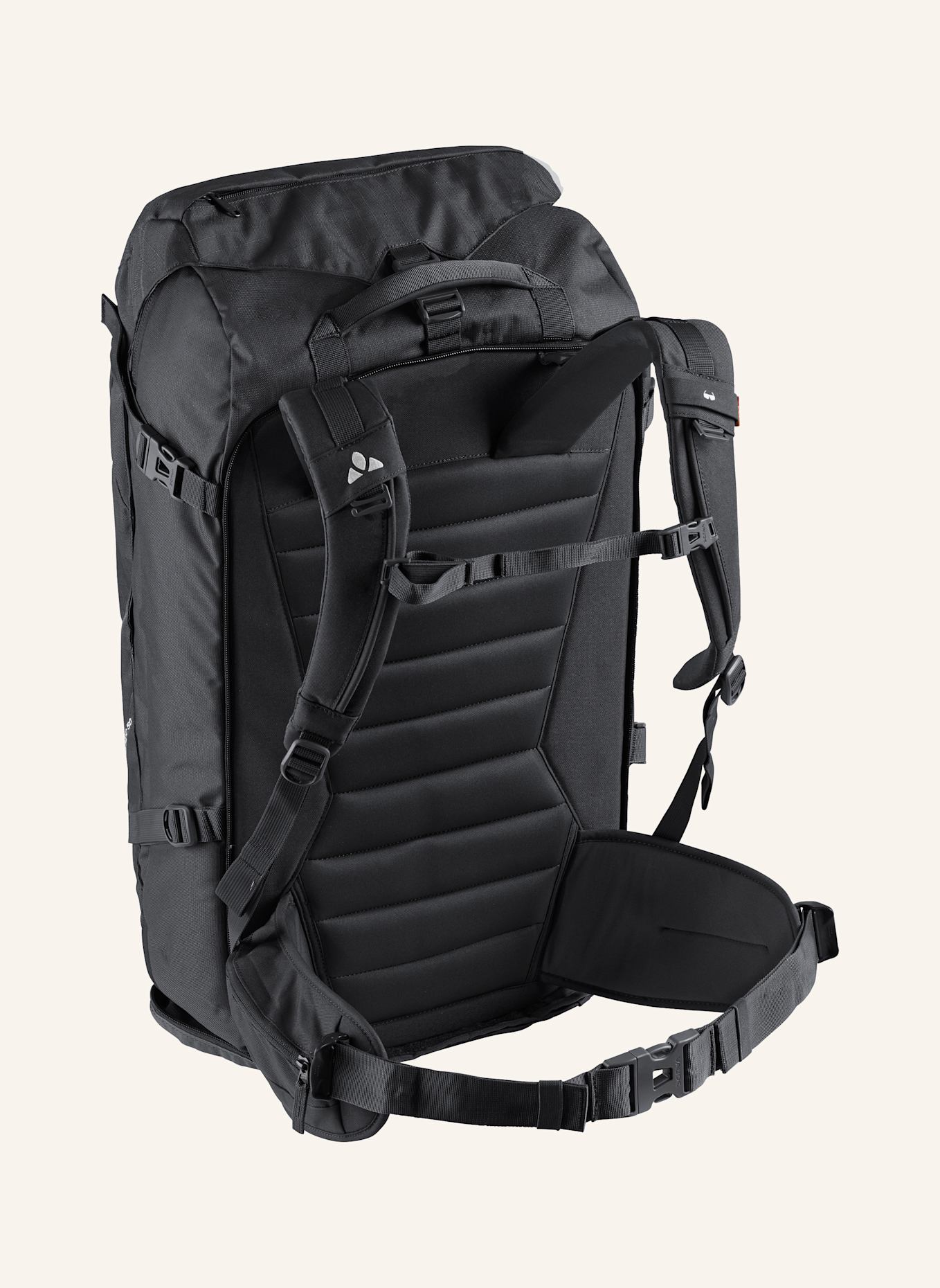 VAUDE Rucksack MUNDO 50+TO GO: SCHWARZ