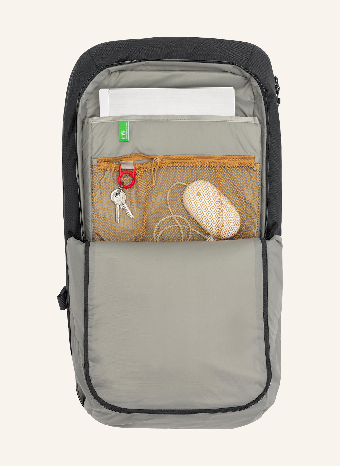 VAUDE Rucksack MUNDO 50+TO GO: SCHWARZ