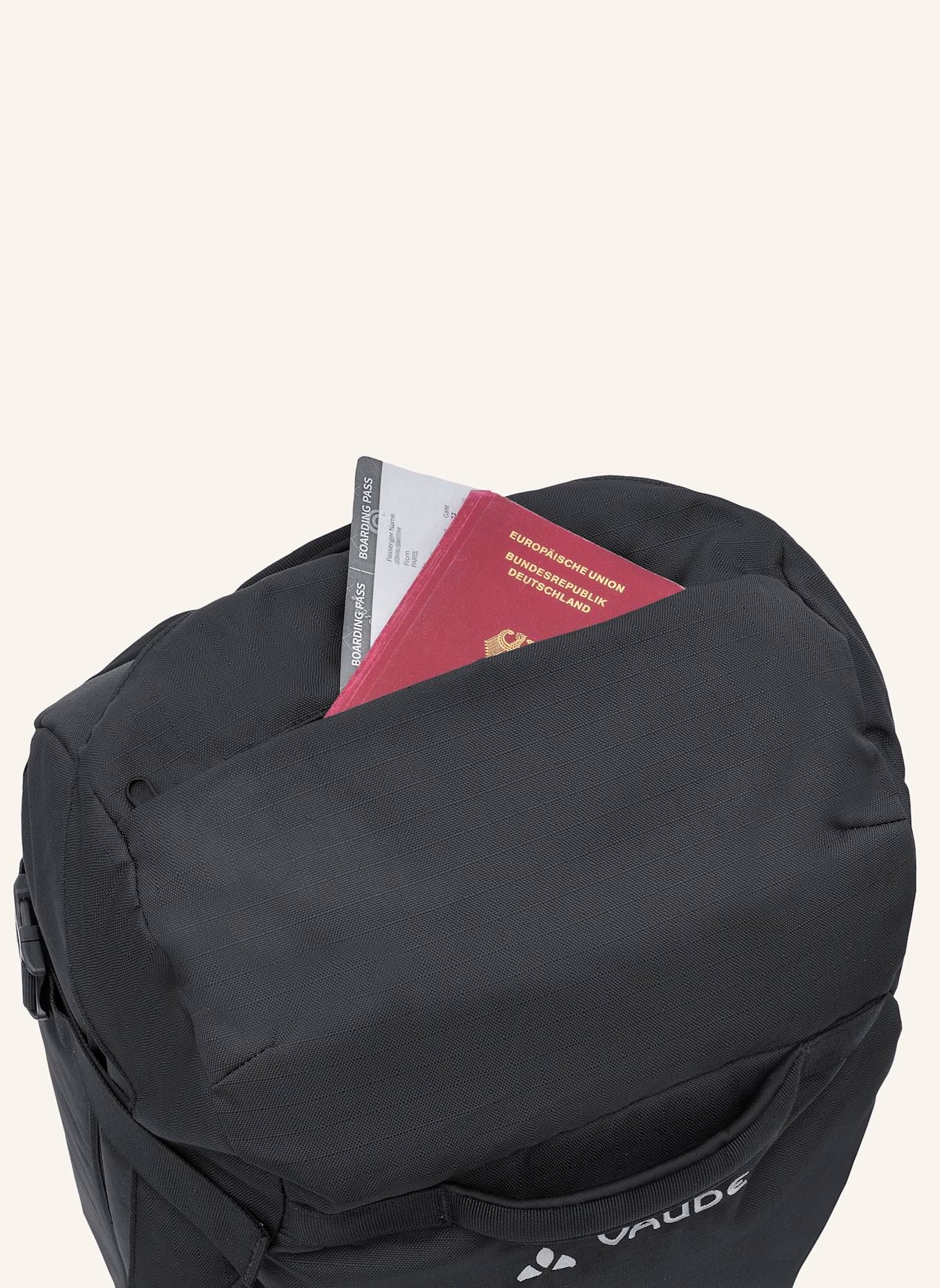 VAUDE Rucksack MUNDO 50+TO GO: SCHWARZ