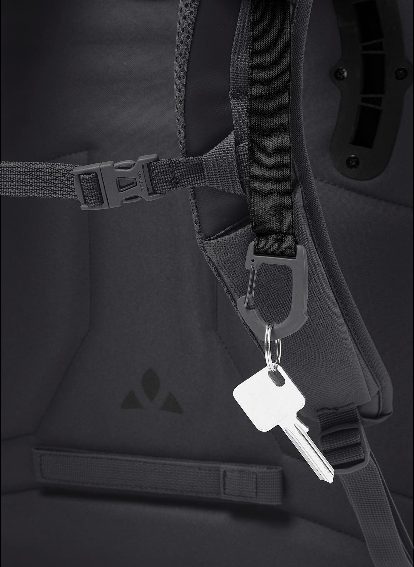 VAUDE Rucksack MINEO TRANSFORMER BP 20: SCHWARZ