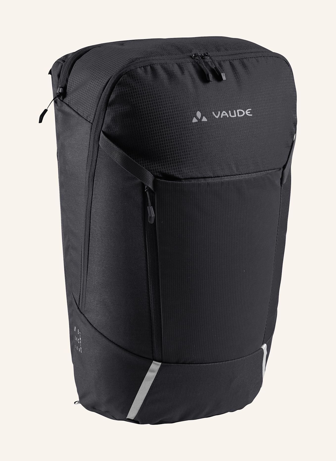 VAUDE 2-in-1-Fahrradtasche CYCLE II 20 l: SCHWARZ