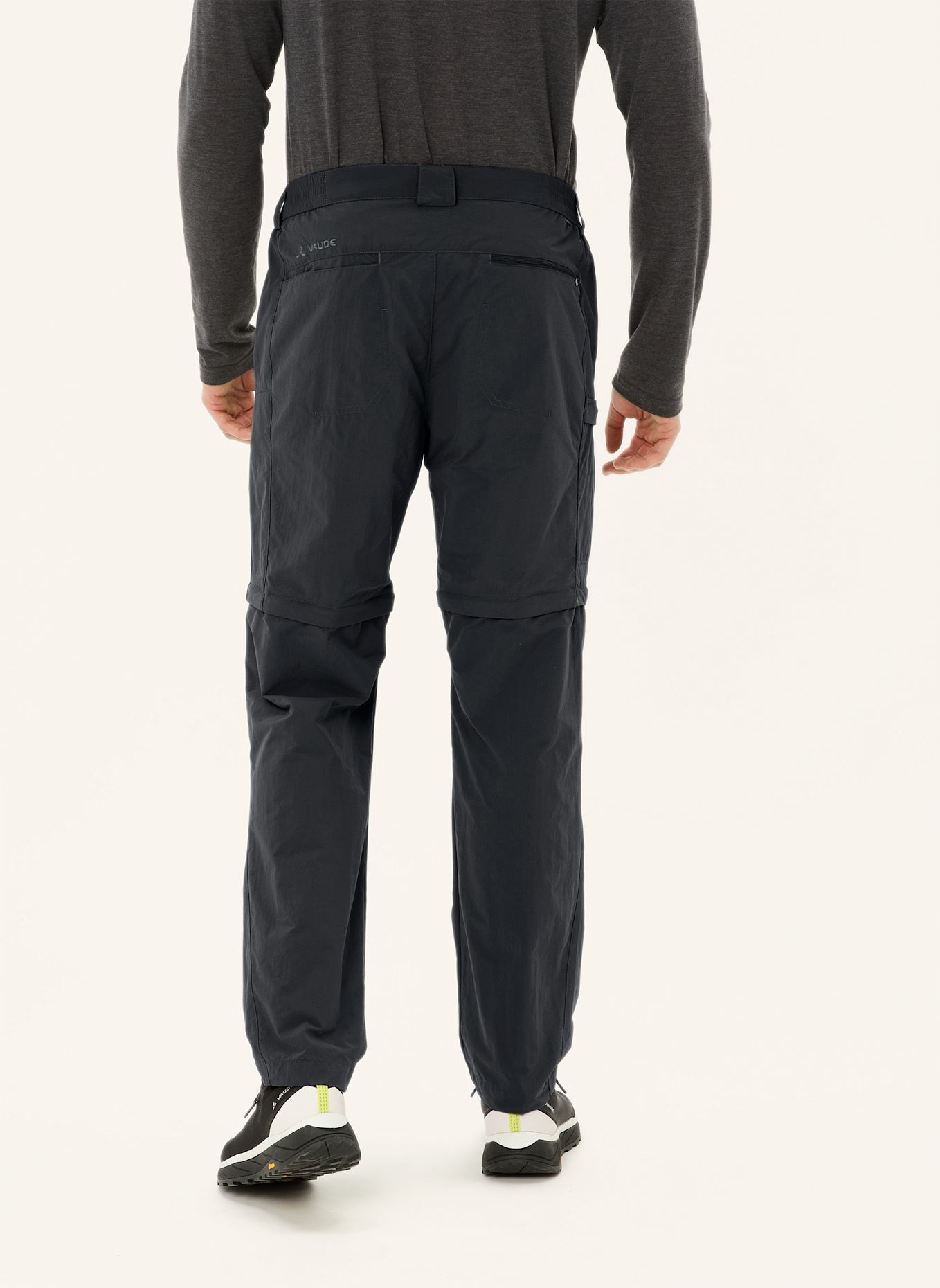 VAUDE Zipp-off-Hose FARLEY: SCHWARZ