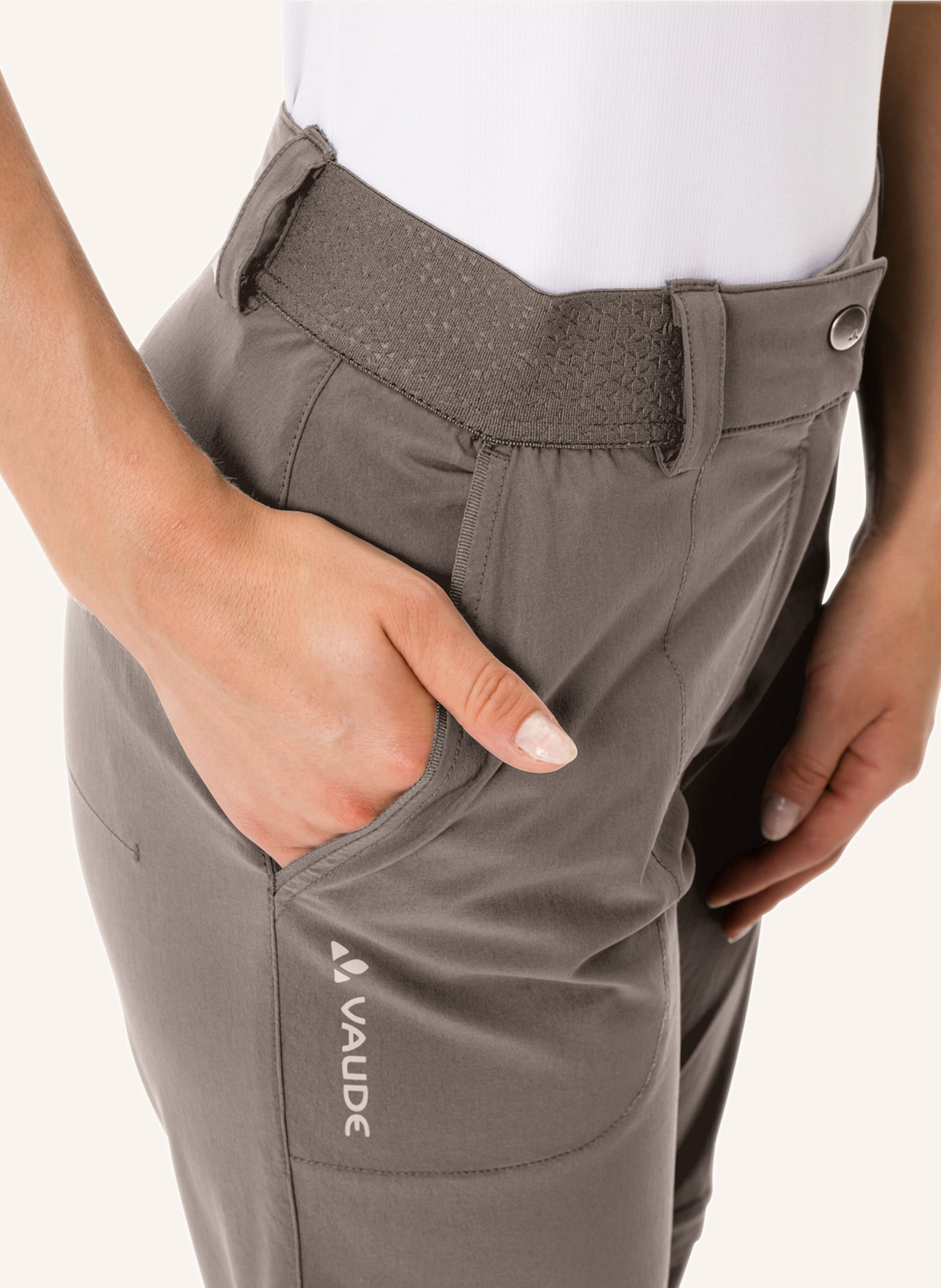 VAUDE Outdoor-Hose W FARLEY STRETCH ZO P II: BEIGE