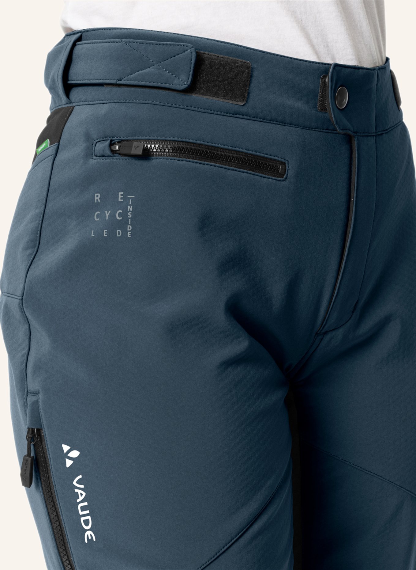 VAUDE Radhose QIMSA ohne gepolsterten Einsatz: BLAU