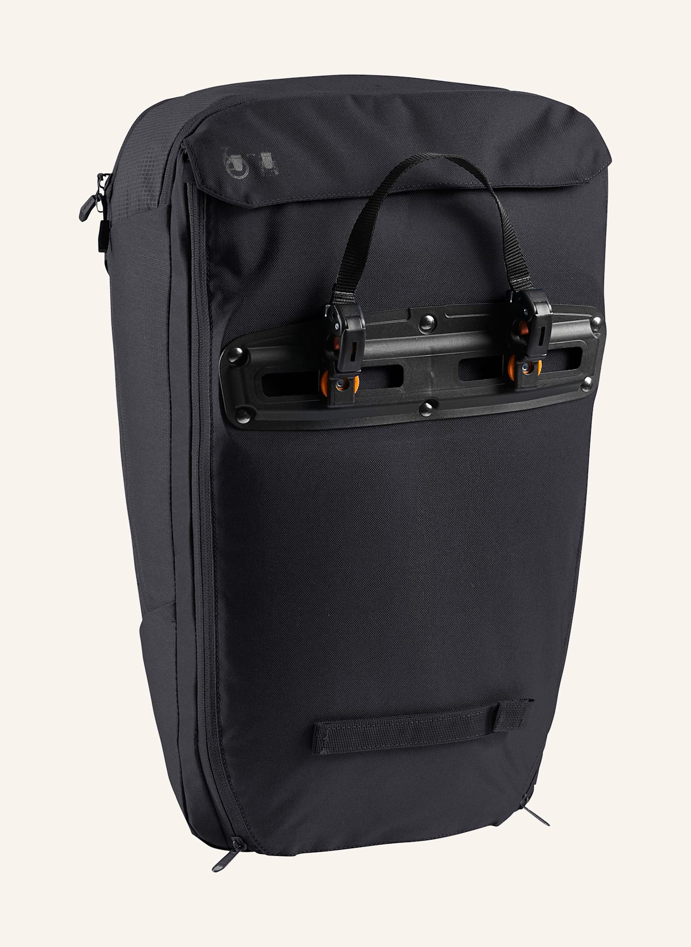 VAUDE 2-in-1-Fahrradtasche CYCLE II 20 l: SCHWARZ