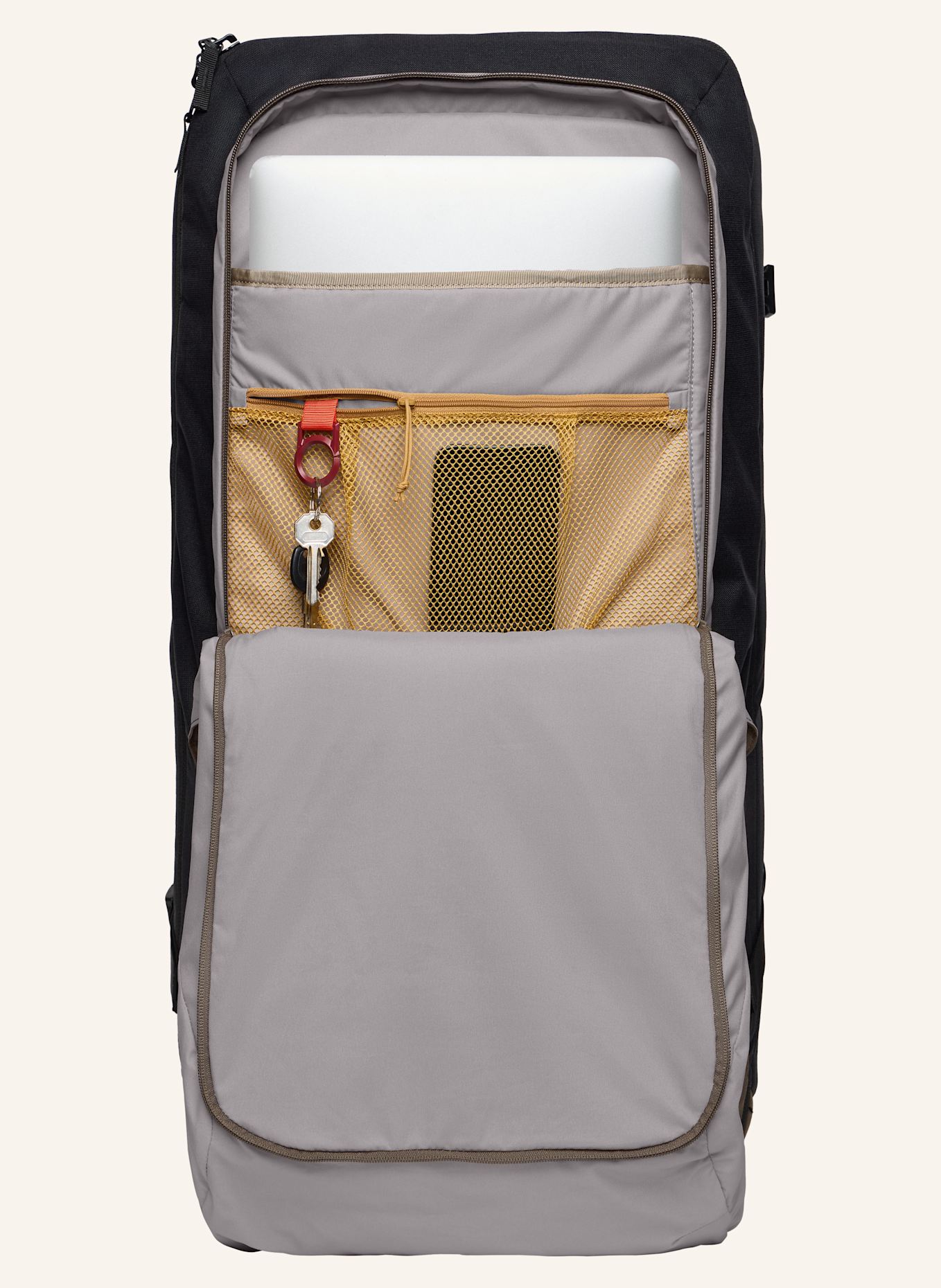 VAUDE Rucksack MUNDO 65+TO GO: SCHWARZ