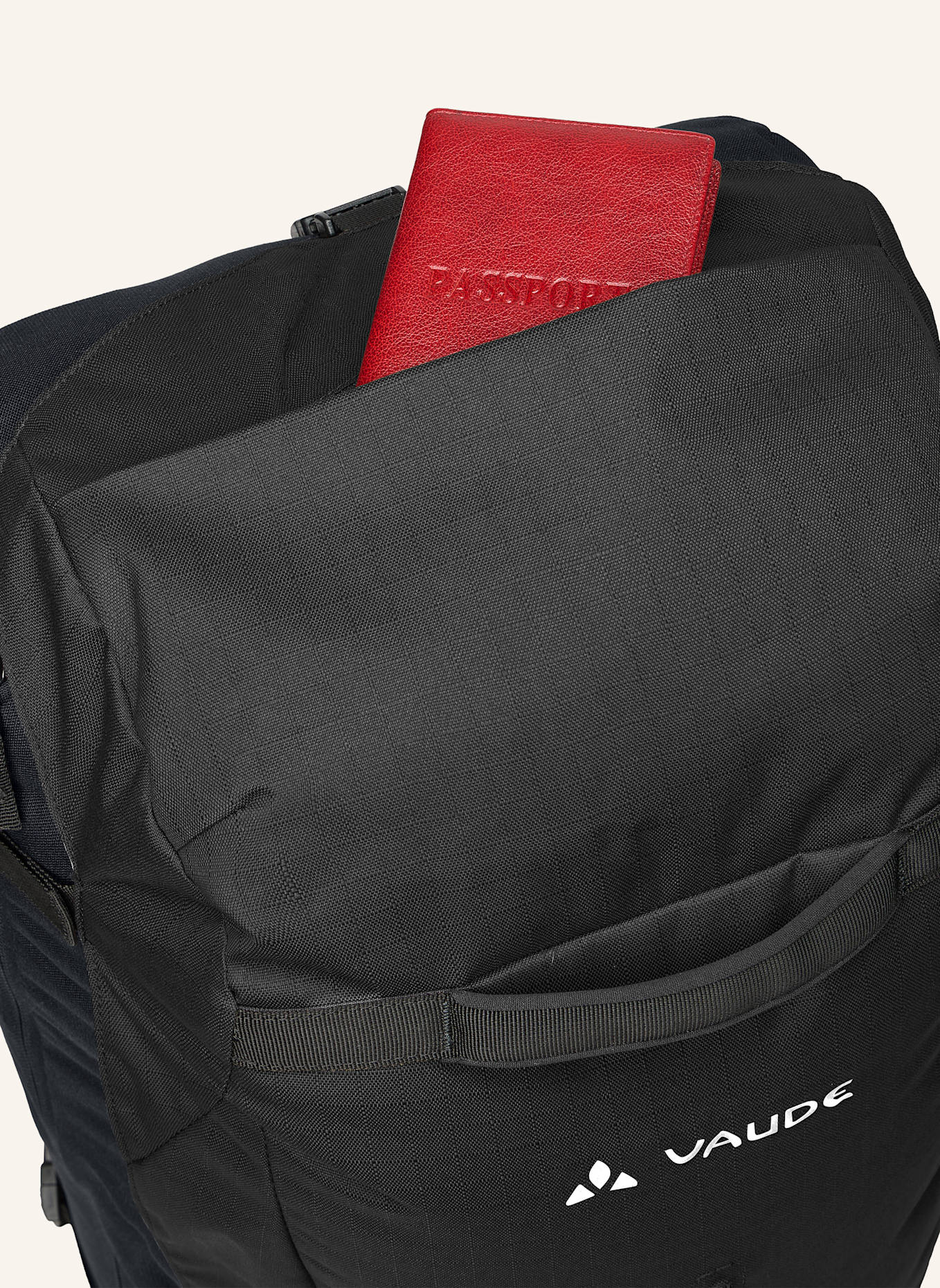 VAUDE Rucksack MUNDO 65+TO GO: SCHWARZ