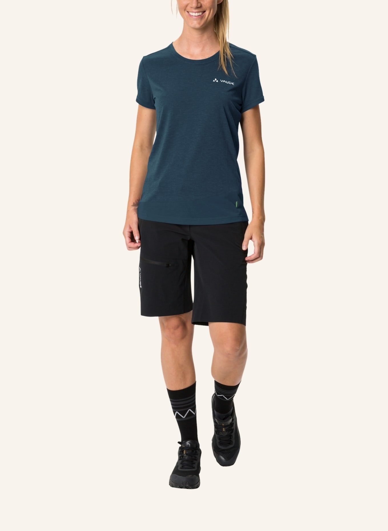 VAUDE T-Shirt SVEIT: BLAU