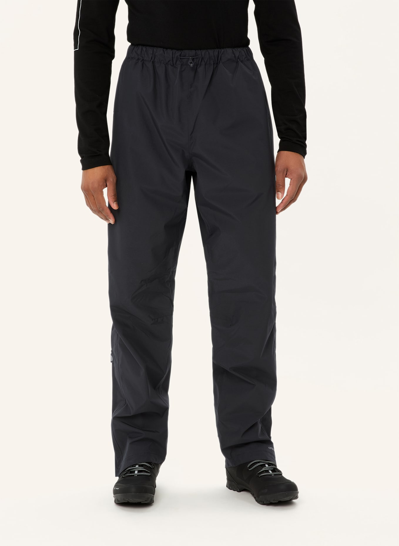 VAUDE Radhose ohne gepolsterten Einsatz M FLUID P II: SCHWARZ