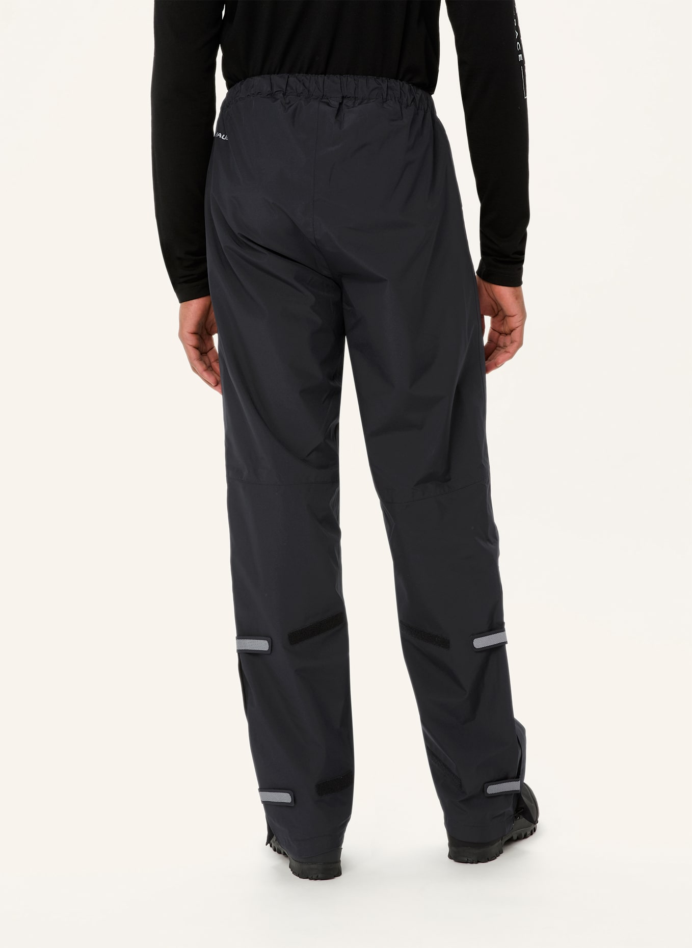 VAUDE Radhose ohne gepolsterten Einsatz M FLUID P II: SCHWARZ