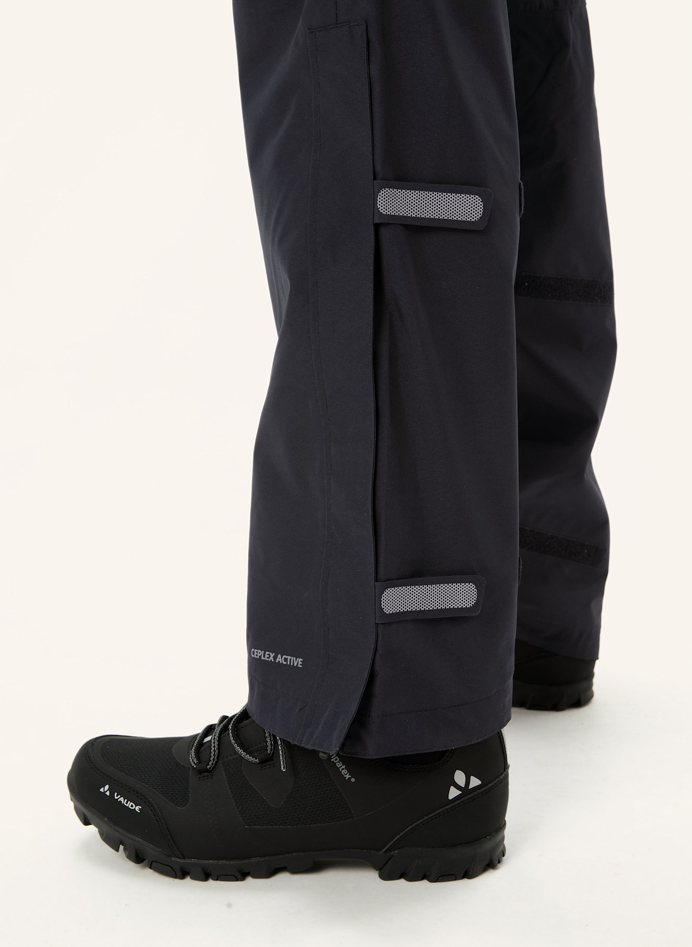 VAUDE Radhose ohne gepolsterten Einsatz M FLUID P II: SCHWARZ