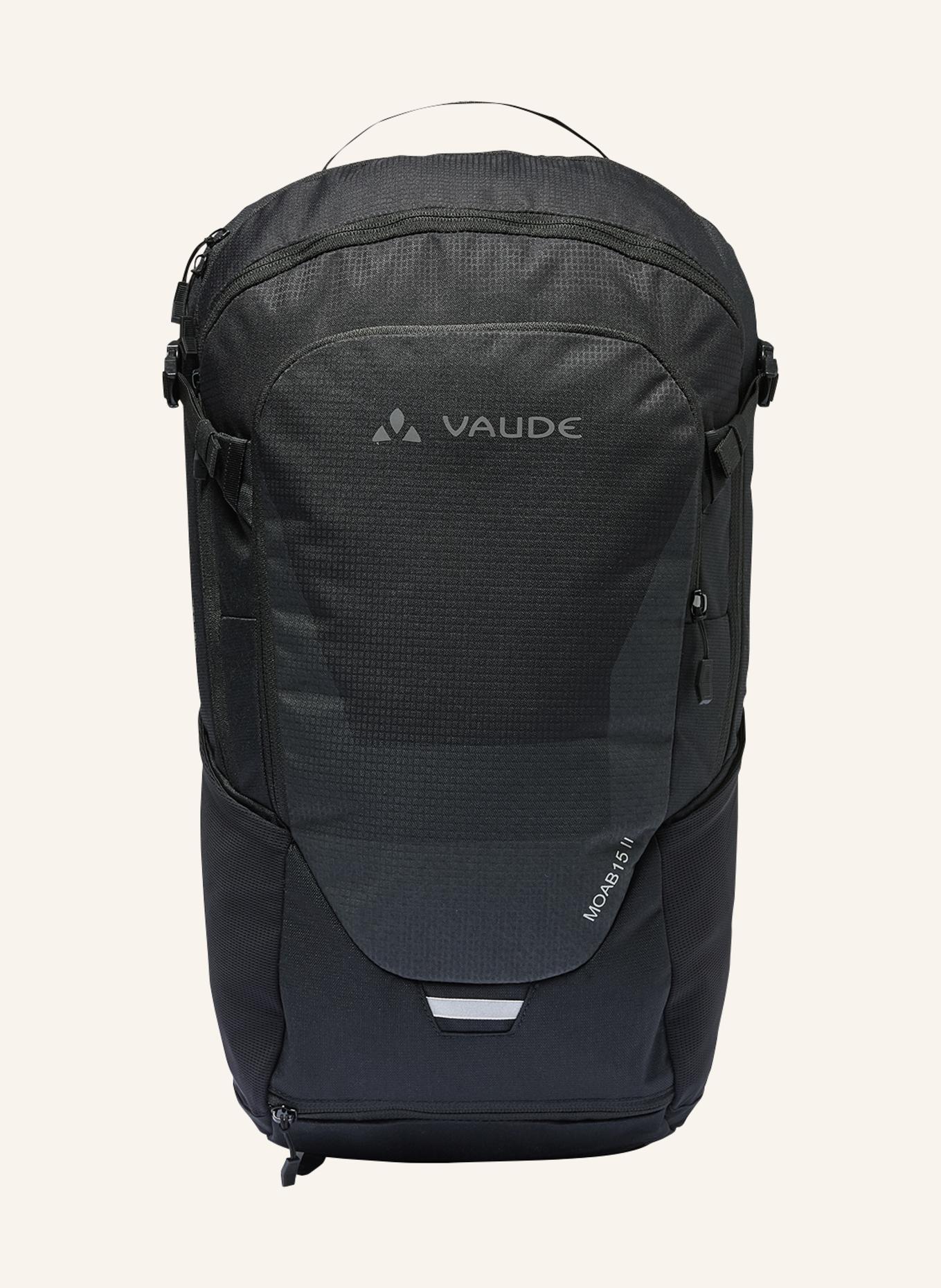 VAUDE Rucksack MOAB 15 II: SCHWARZ