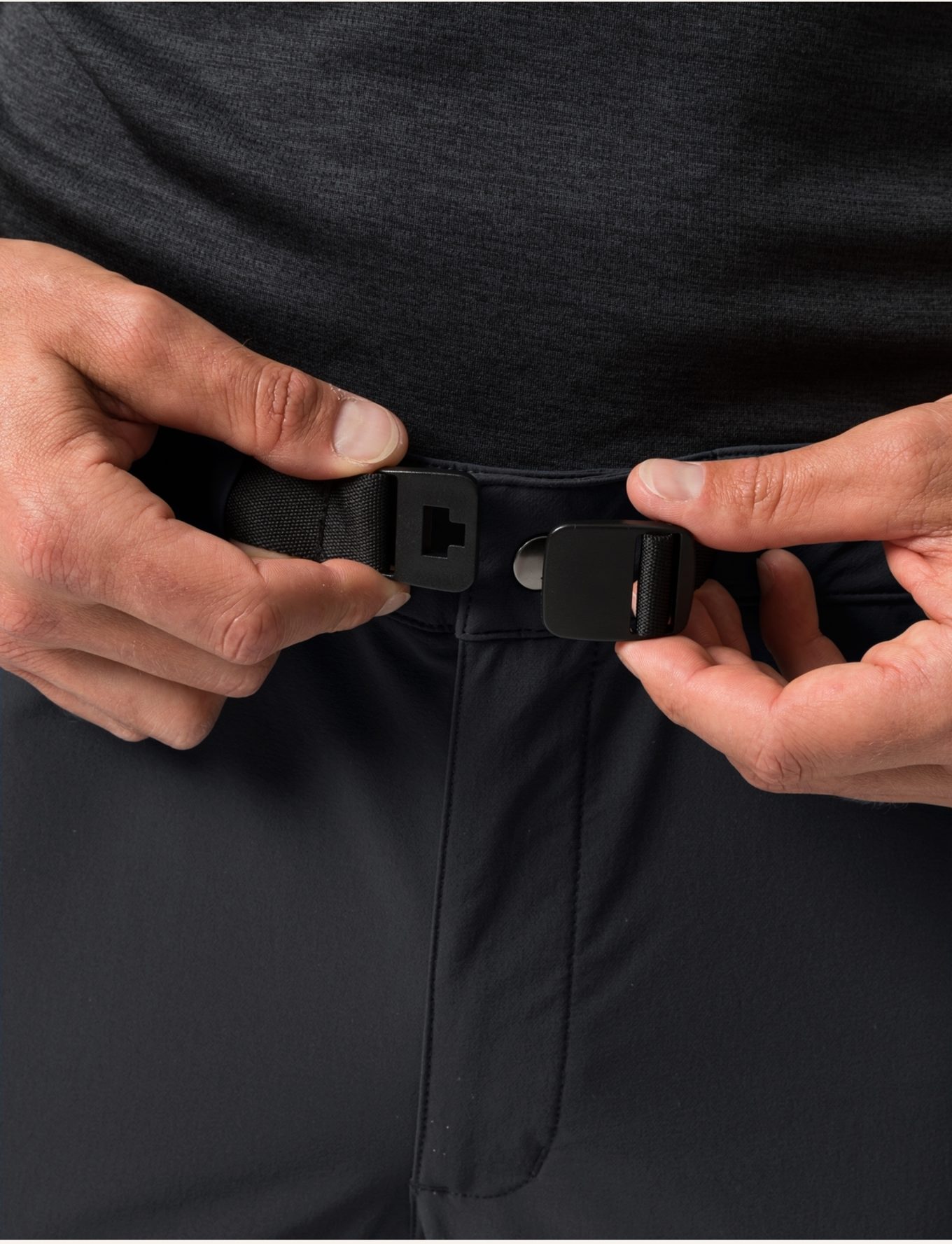 VAUDE Outdoor-Hose M BADILE P II: SCHWARZ