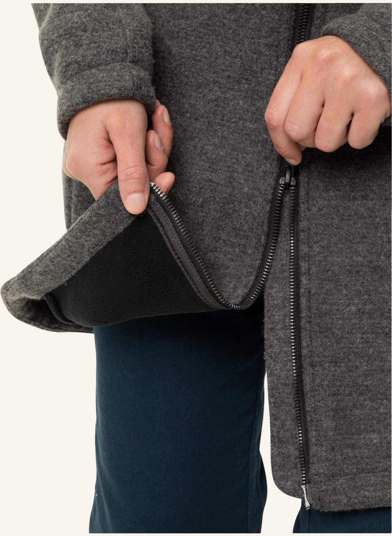 VAUDE Outdoor-Jacke W TINSHAN COAT III: GRAU