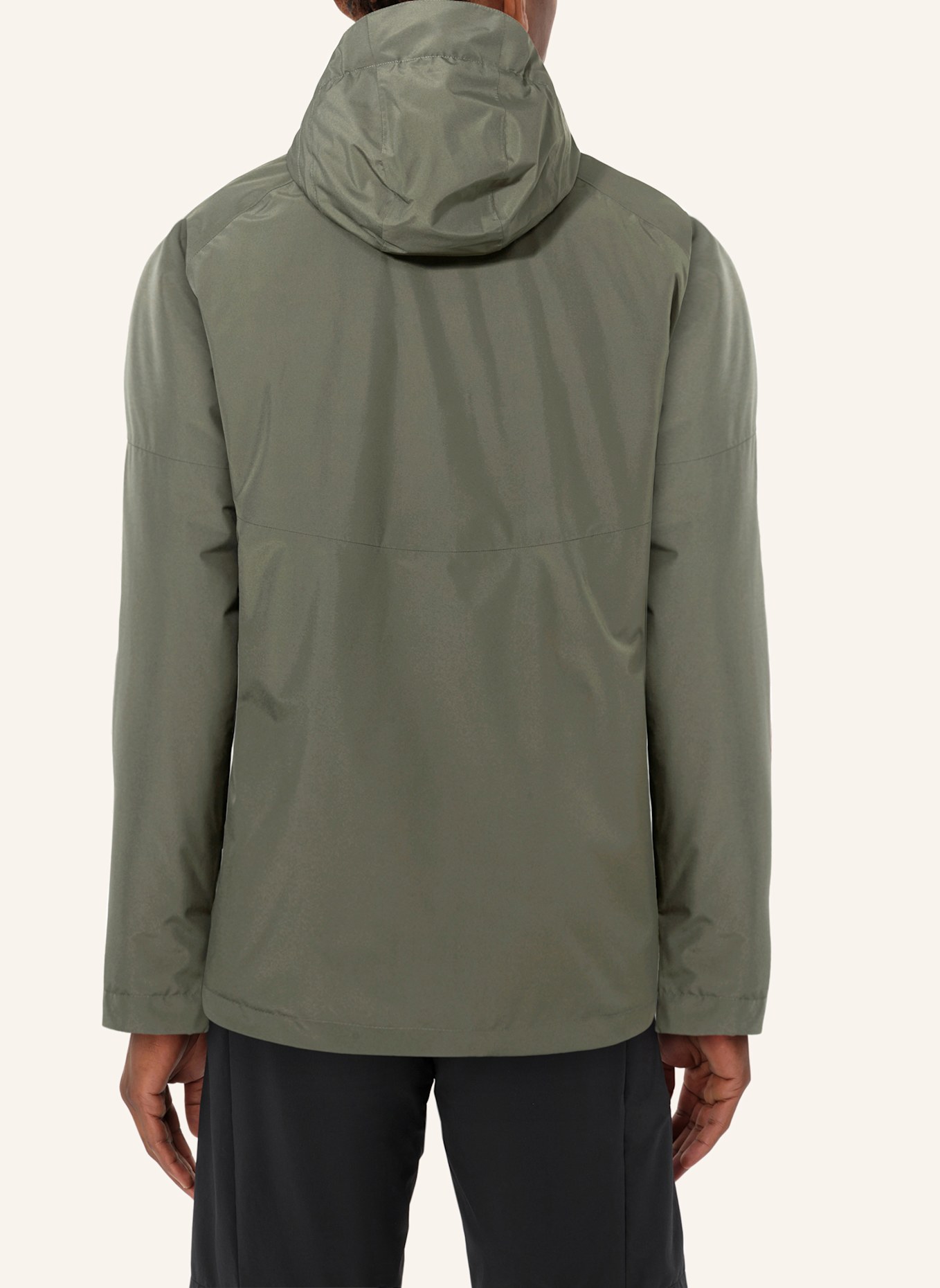 VAUDE Outdoor-Jacke M MORKON WOOL JACKET: KHAKI