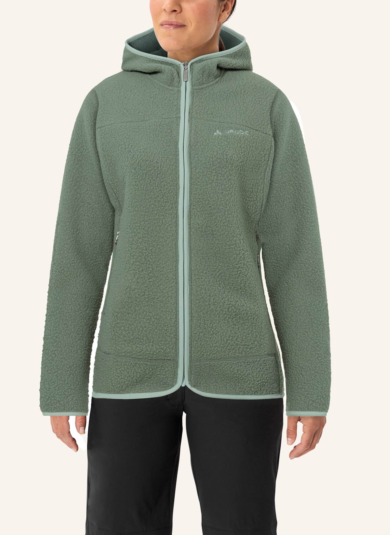 VAUDE Outdoor-Jacke W HITRA HOODY JACKET: MINT