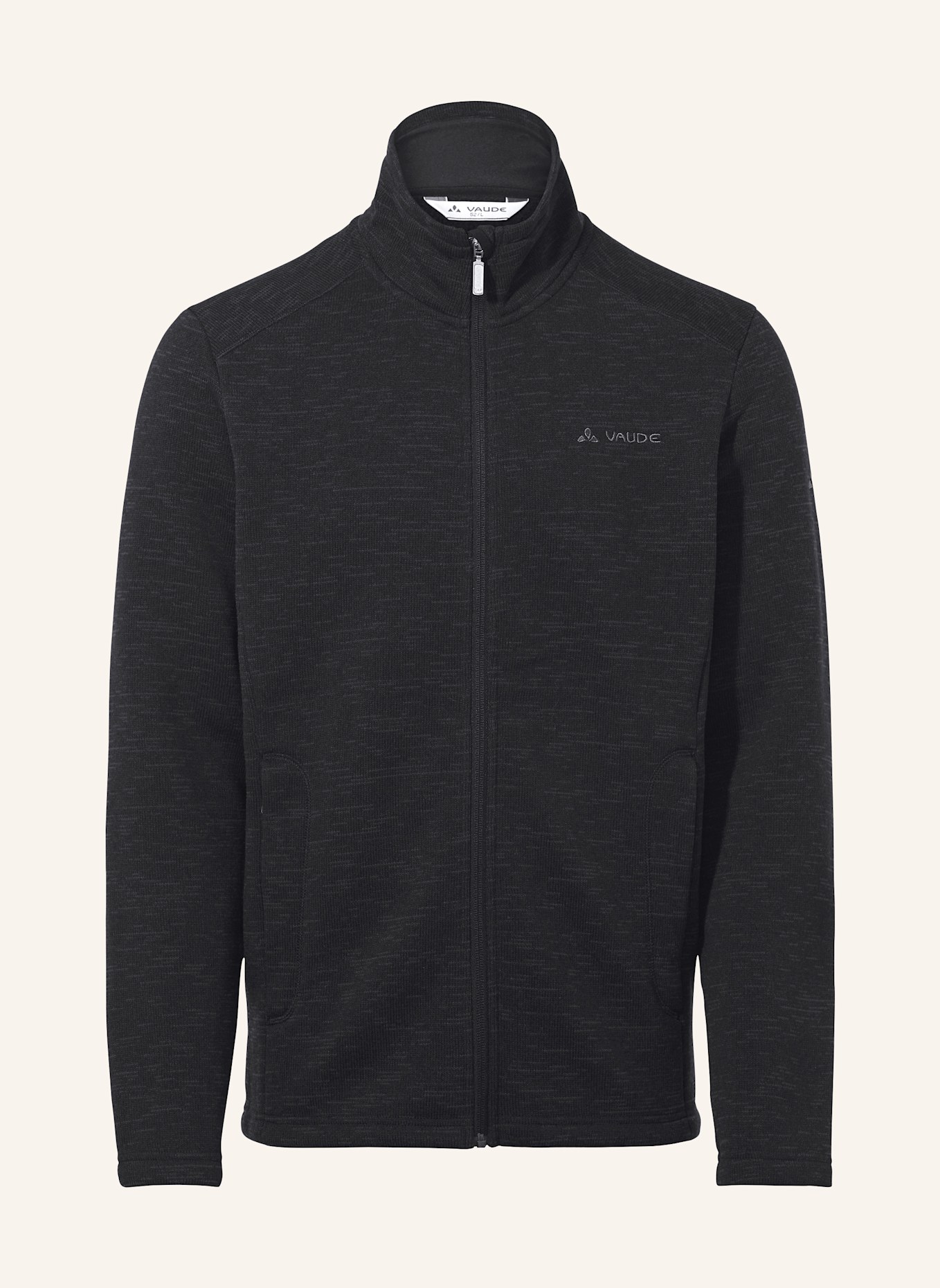 VAUDE Fleecejacke M TIKOMA FL JACKET II: SCHWARZ