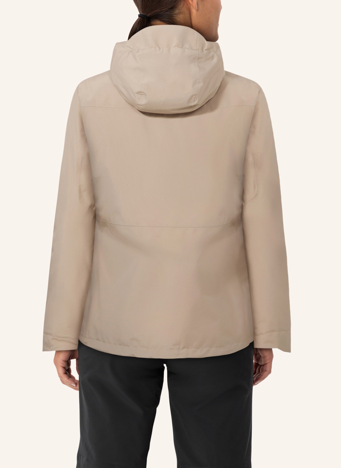 VAUDE Outdoor-Jacke W MORKON WOOL JACKET: BEIGE