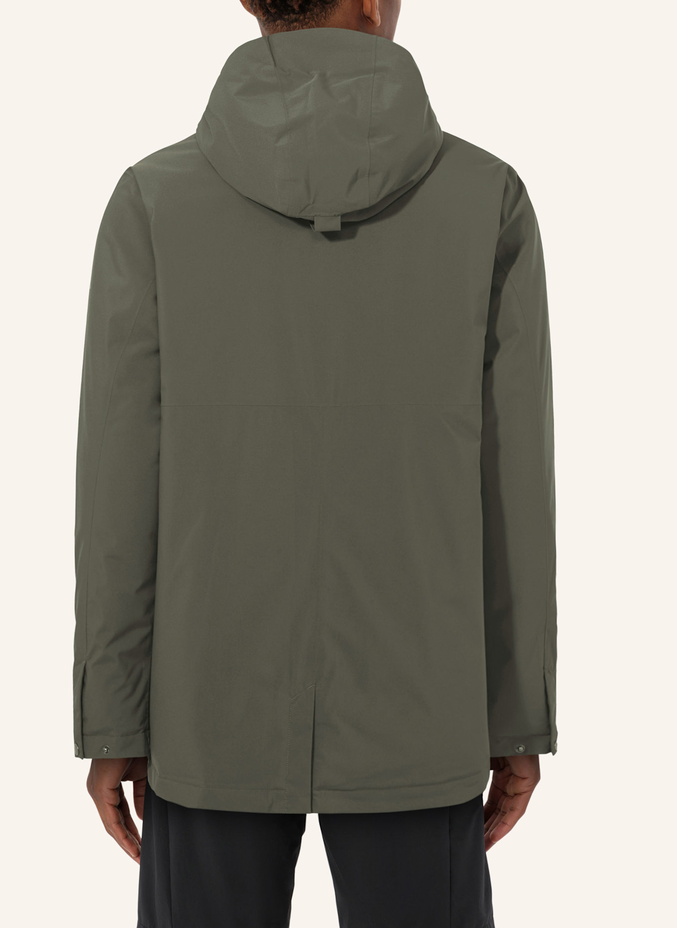 VAUDE Outdoor-Jacke M ABELIA PARKA II: KHAKI