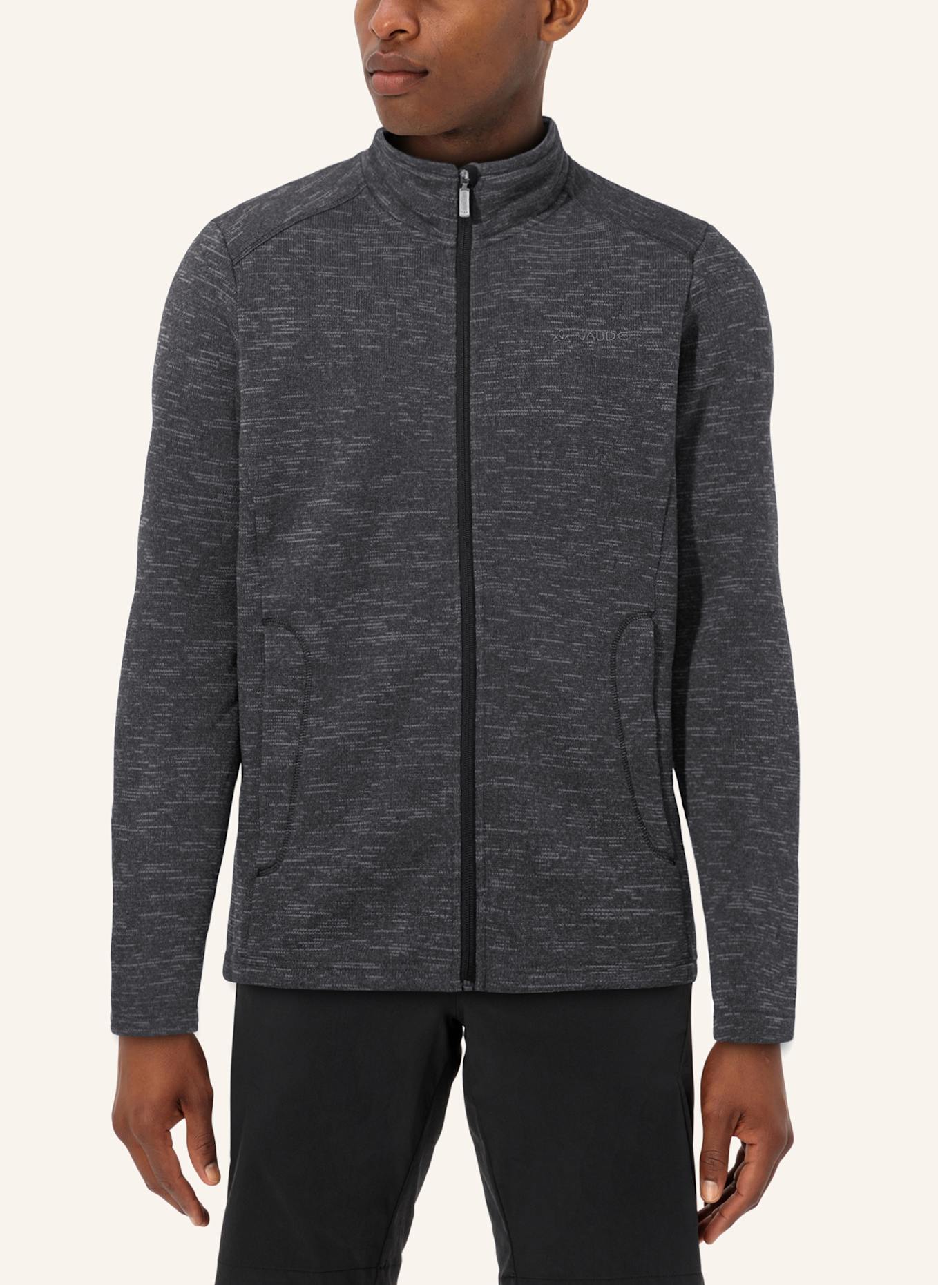 VAUDE Fleecejacke M TIKOMA FL JACKET II: SCHWARZ