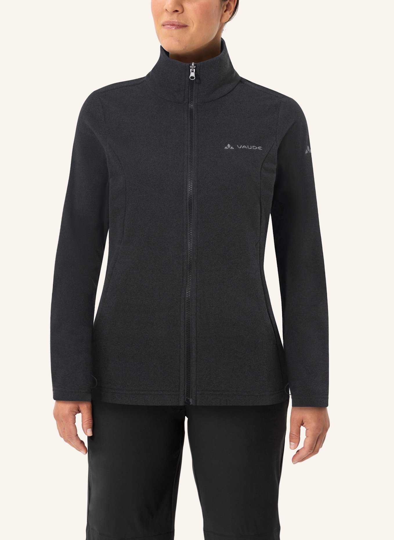 VAUDE Fleecejacke W TAMOR JACKET: SCHWARZ