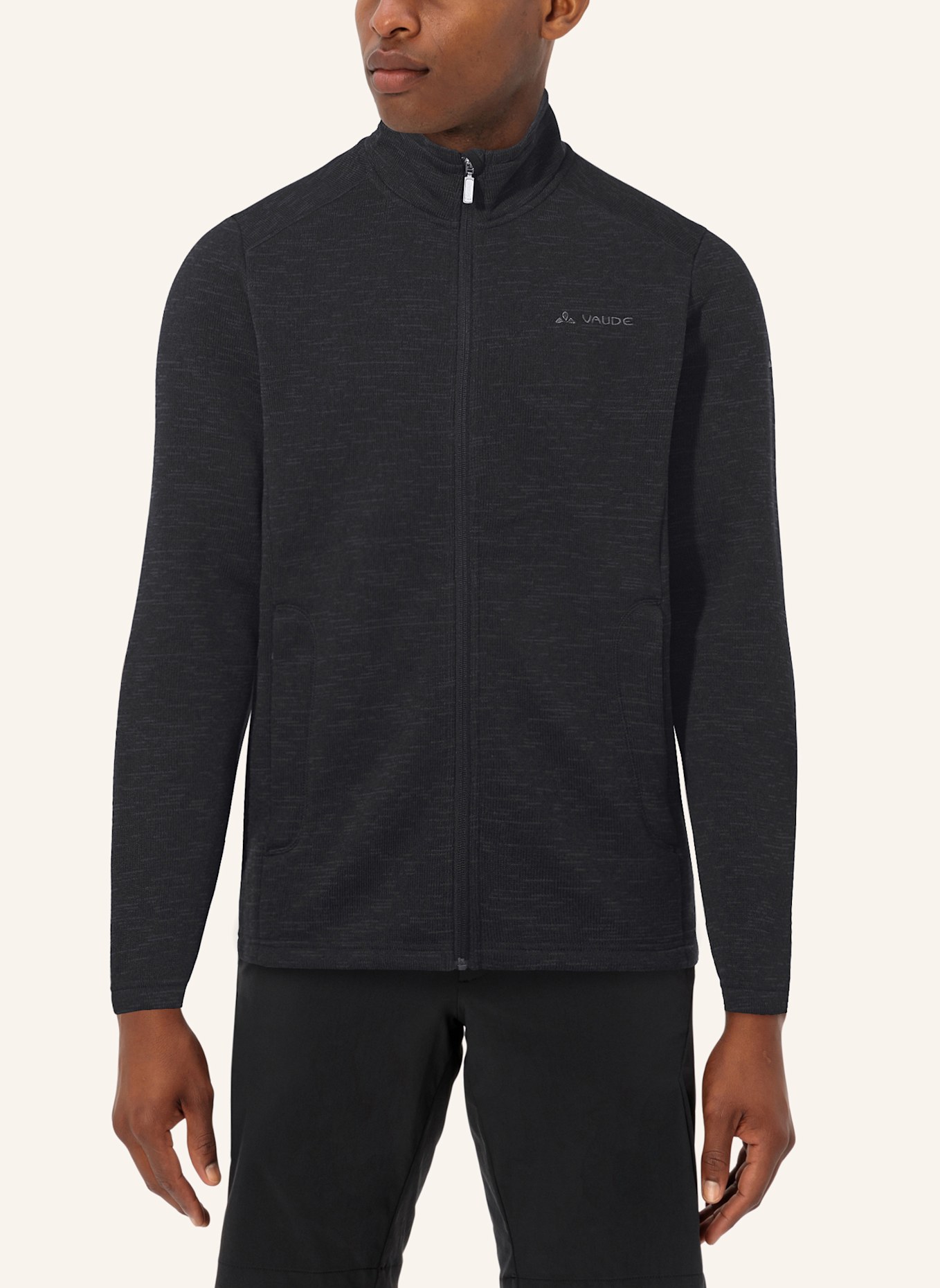 VAUDE Fleecejacke M TIKOMA FL JACKET II: SCHWARZ