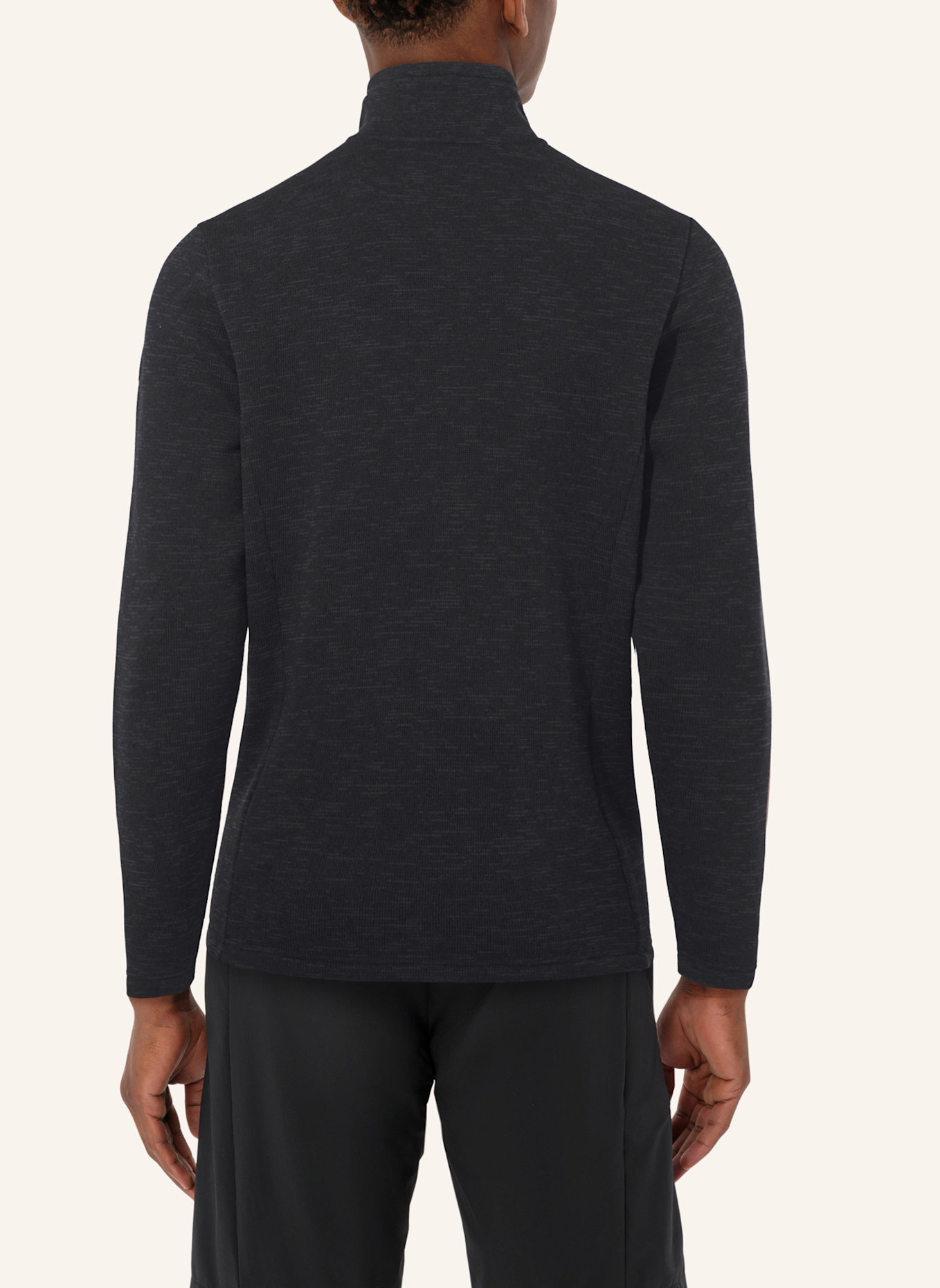 VAUDE Fleecejacke M TIKOMA FL JACKET II: SCHWARZ