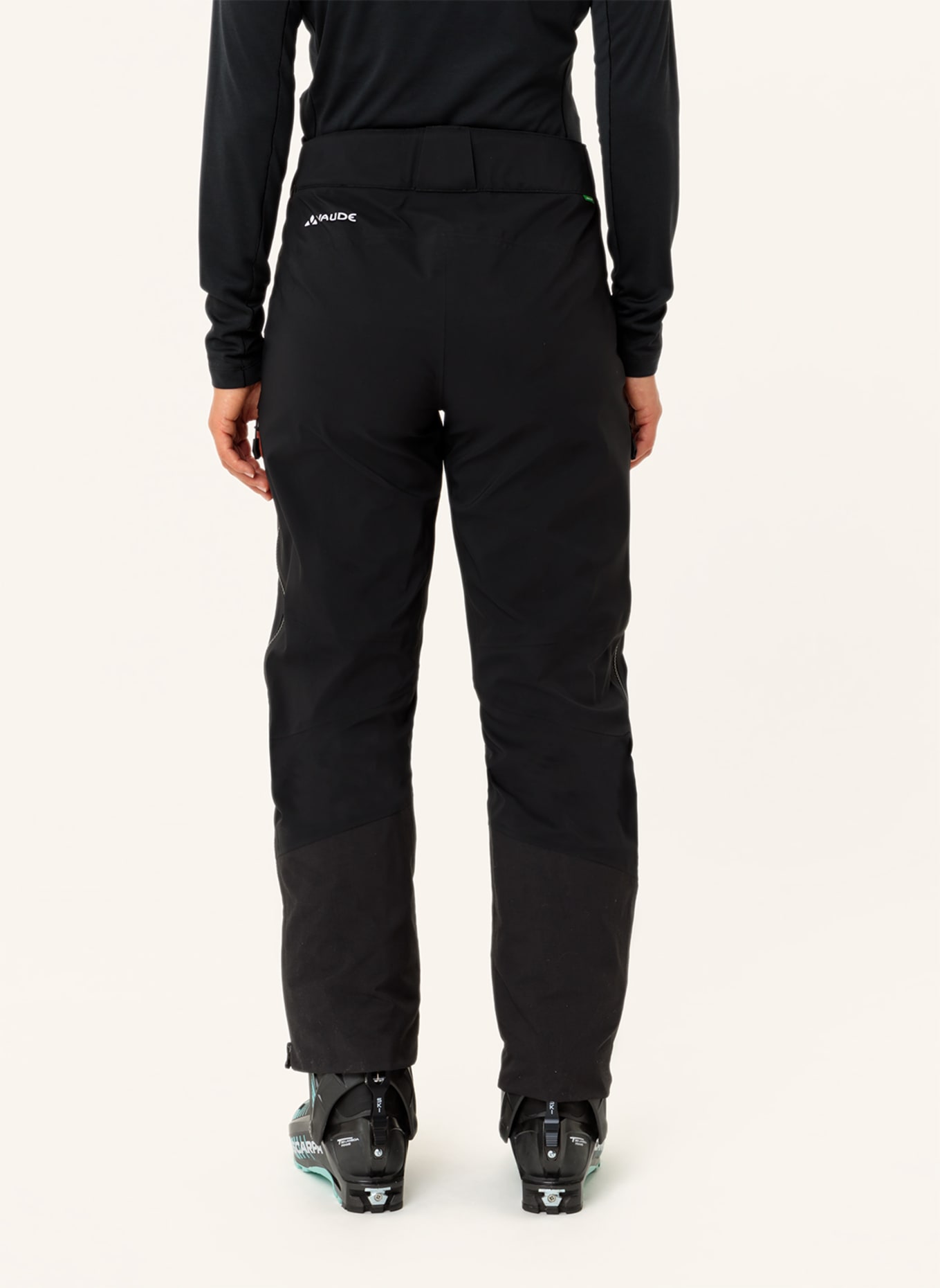 VAUDE Outdoor-Hose W MONVISO 3L P: SCHWARZ