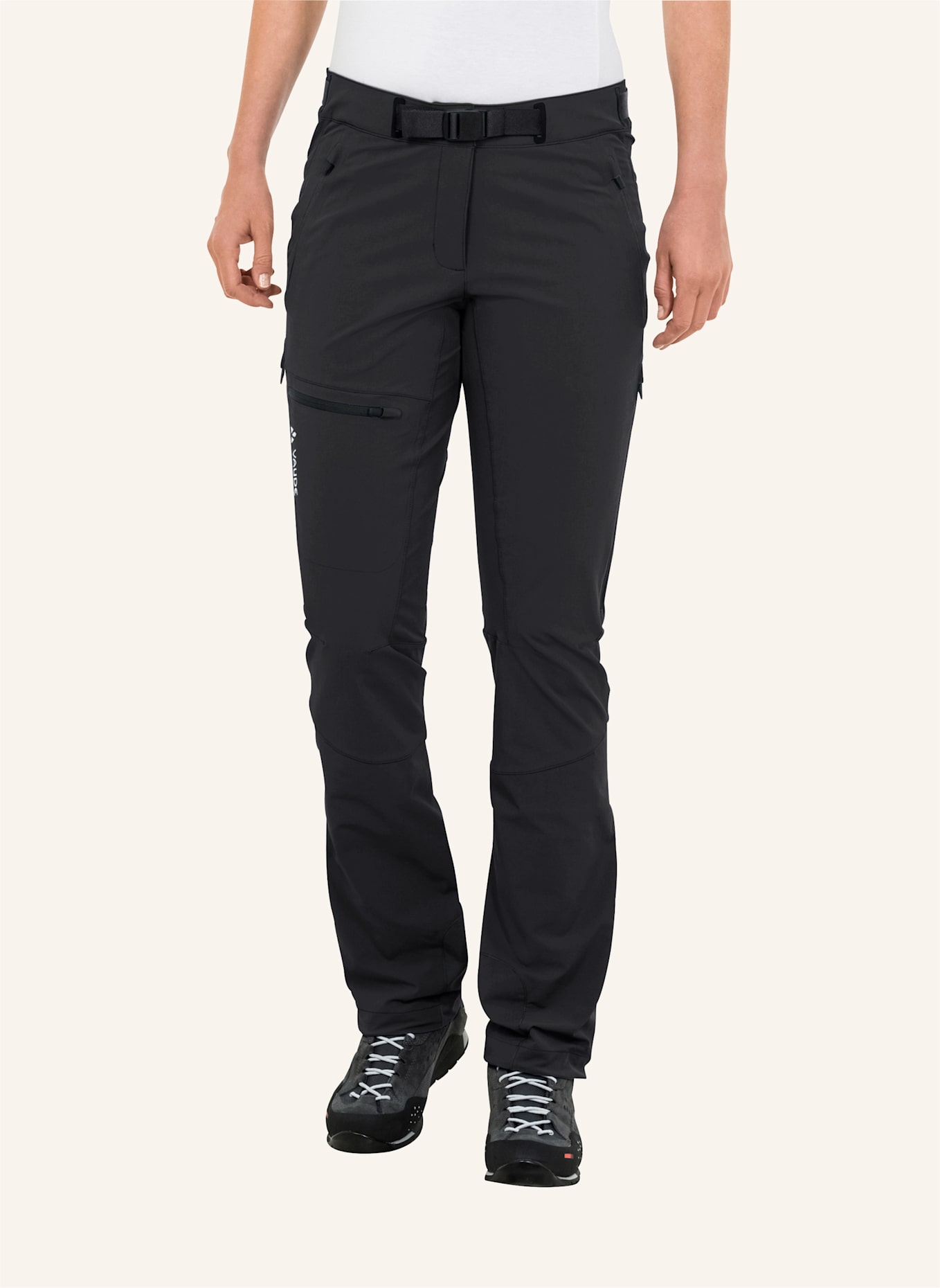 VAUDE Outdoor-Hose W BADILE P II: SCHWARZ