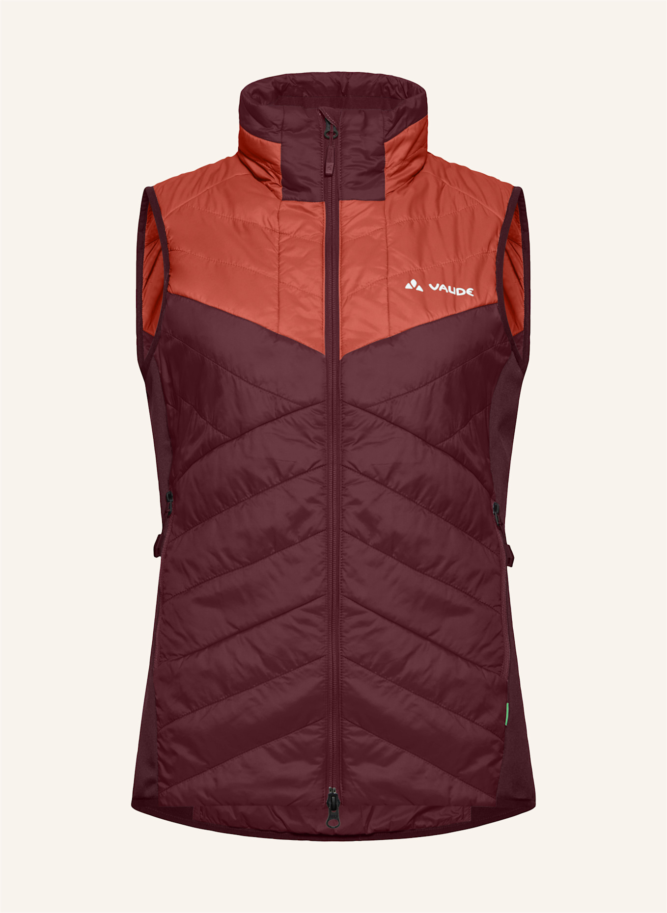 VAUDE Hybrid-Steppweste SESVENNA: ROT