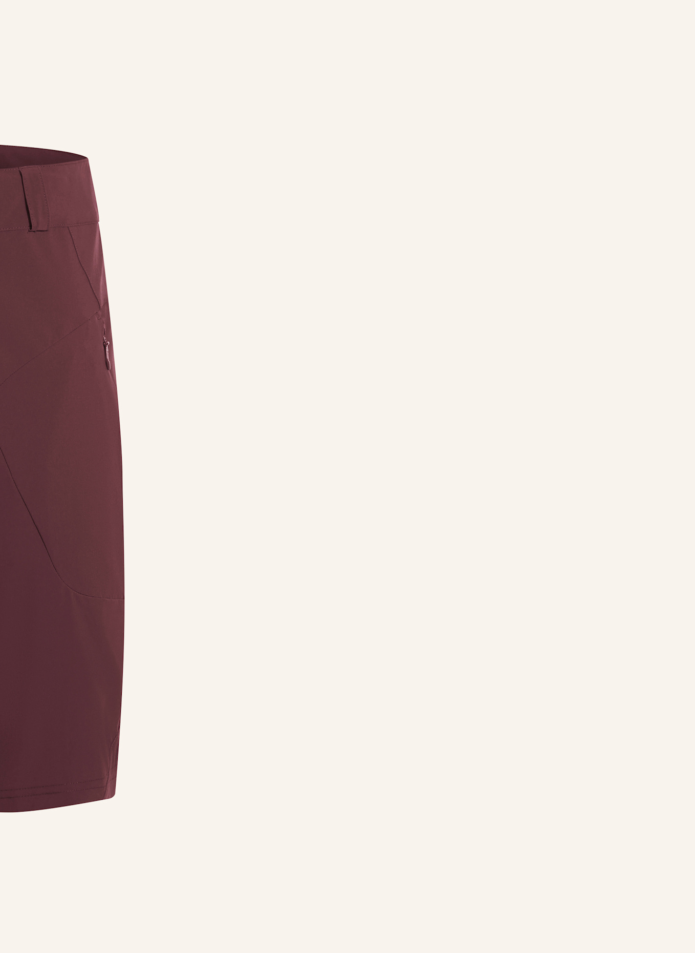 VAUDE Radhose mit gepolstertem Einsatz W ALTISSIMO SHORTS II: BEIGE
