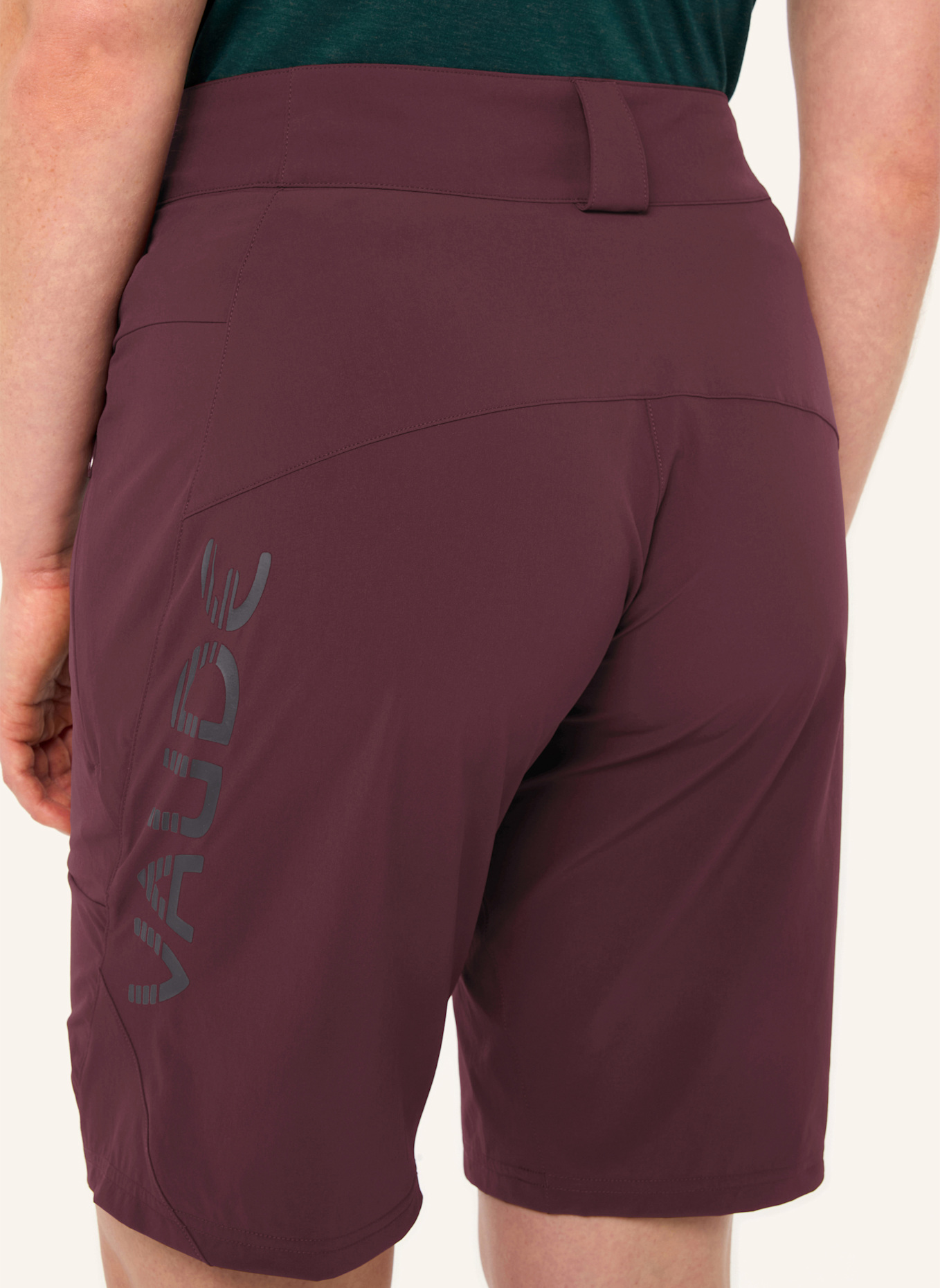 VAUDE Radhose mit gepolstertem Einsatz W ALTISSIMO SHORTS II: BEIGE