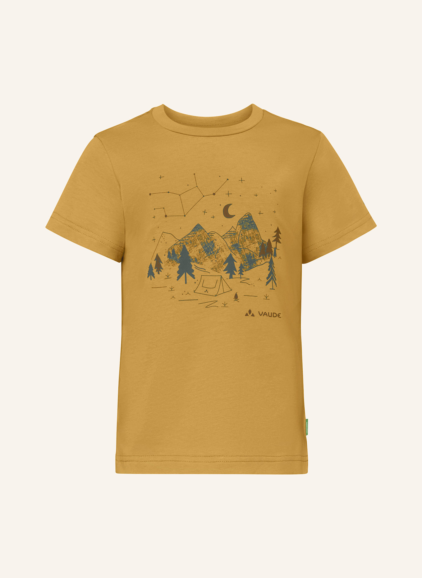 VAUDE Funktionsshirt KIDS LEZZA T-SHIRT: GELB