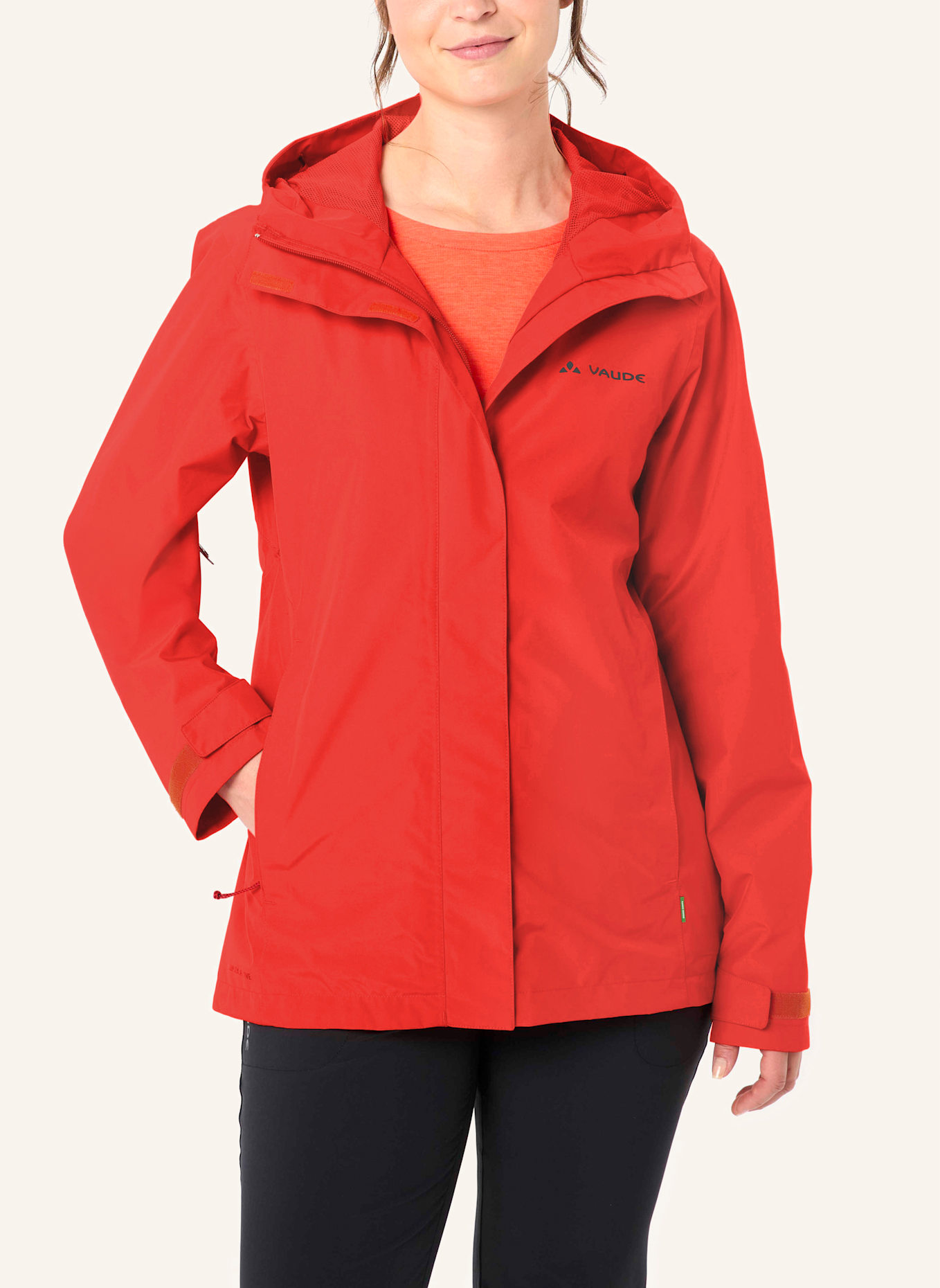 VAUDE Regenjacke STRATHCONA: ROT
