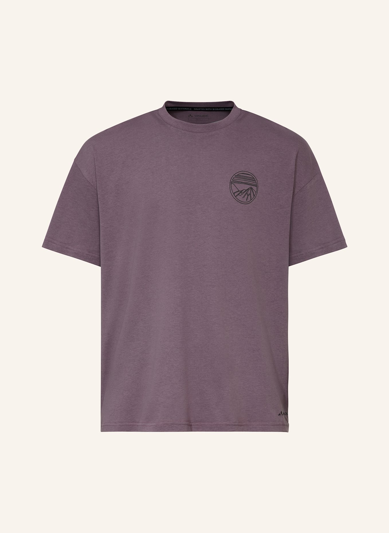 VAUDE Radshirt M CYCLIST CASUAL SHIRT: LILA