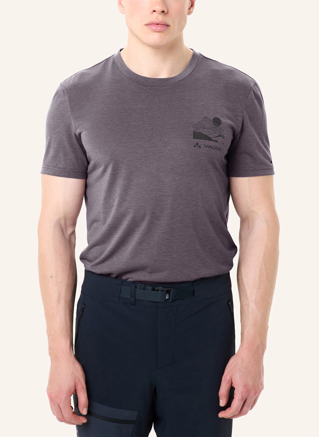 VAUDE T-Shirt TEKOA III: LILA