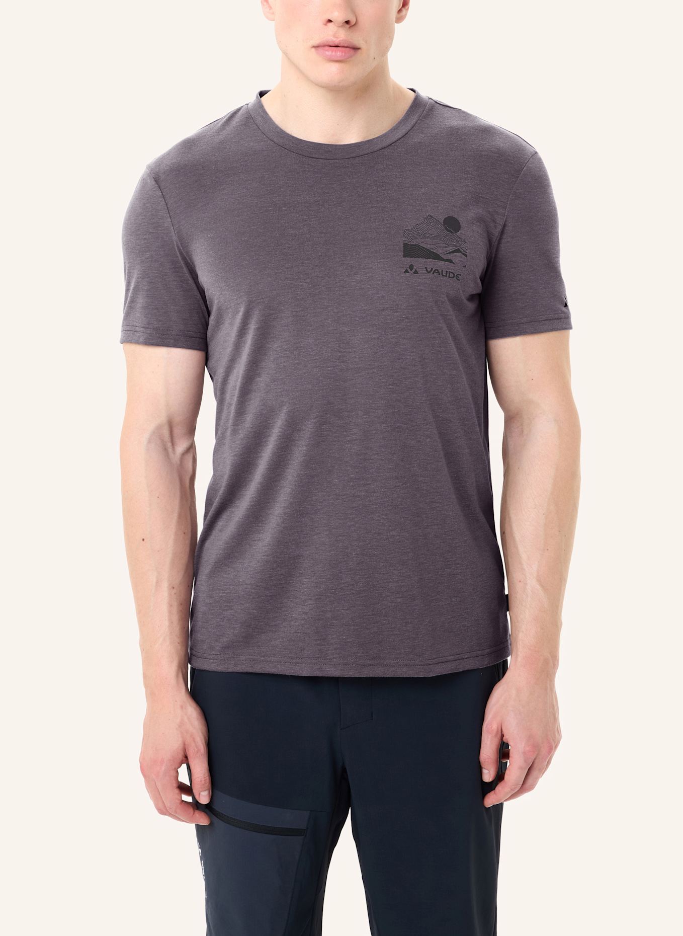 VAUDE T-Shirt TEKOA III: LILA