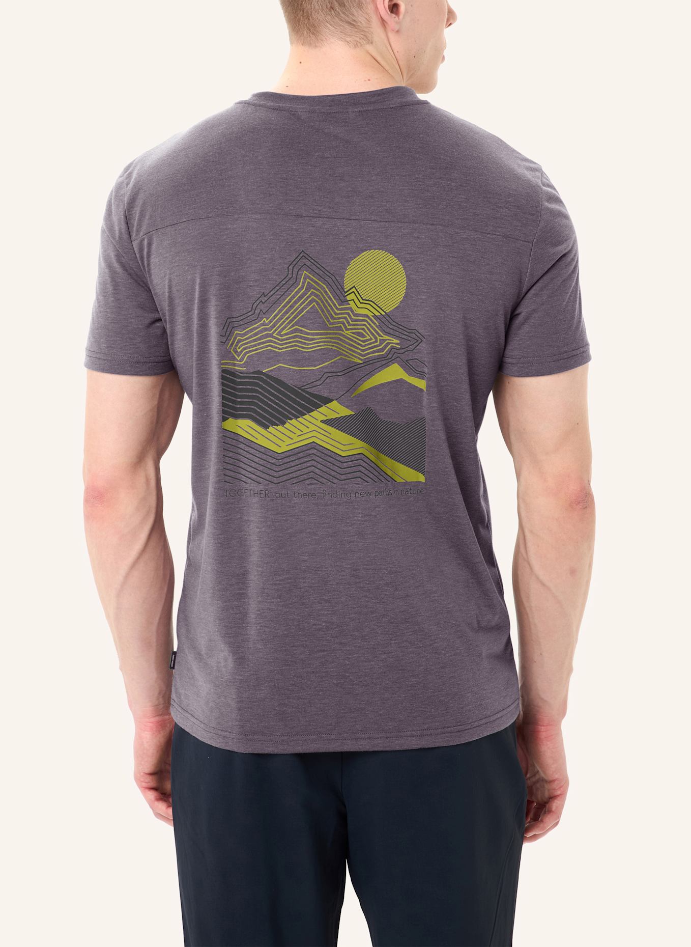 VAUDE T-Shirt TEKOA III: LILA