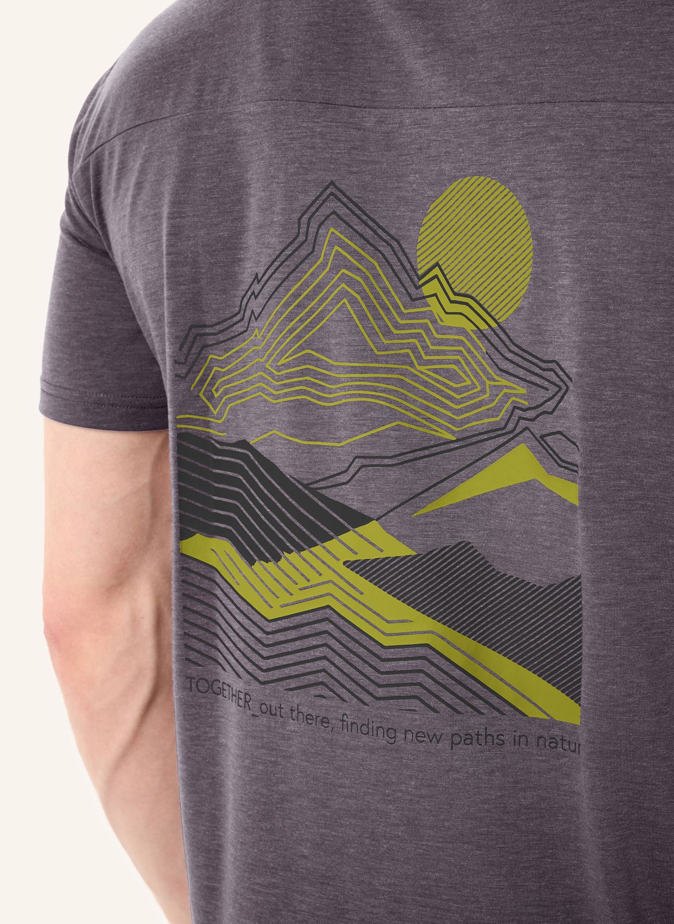 VAUDE T-Shirt TEKOA III: LILA