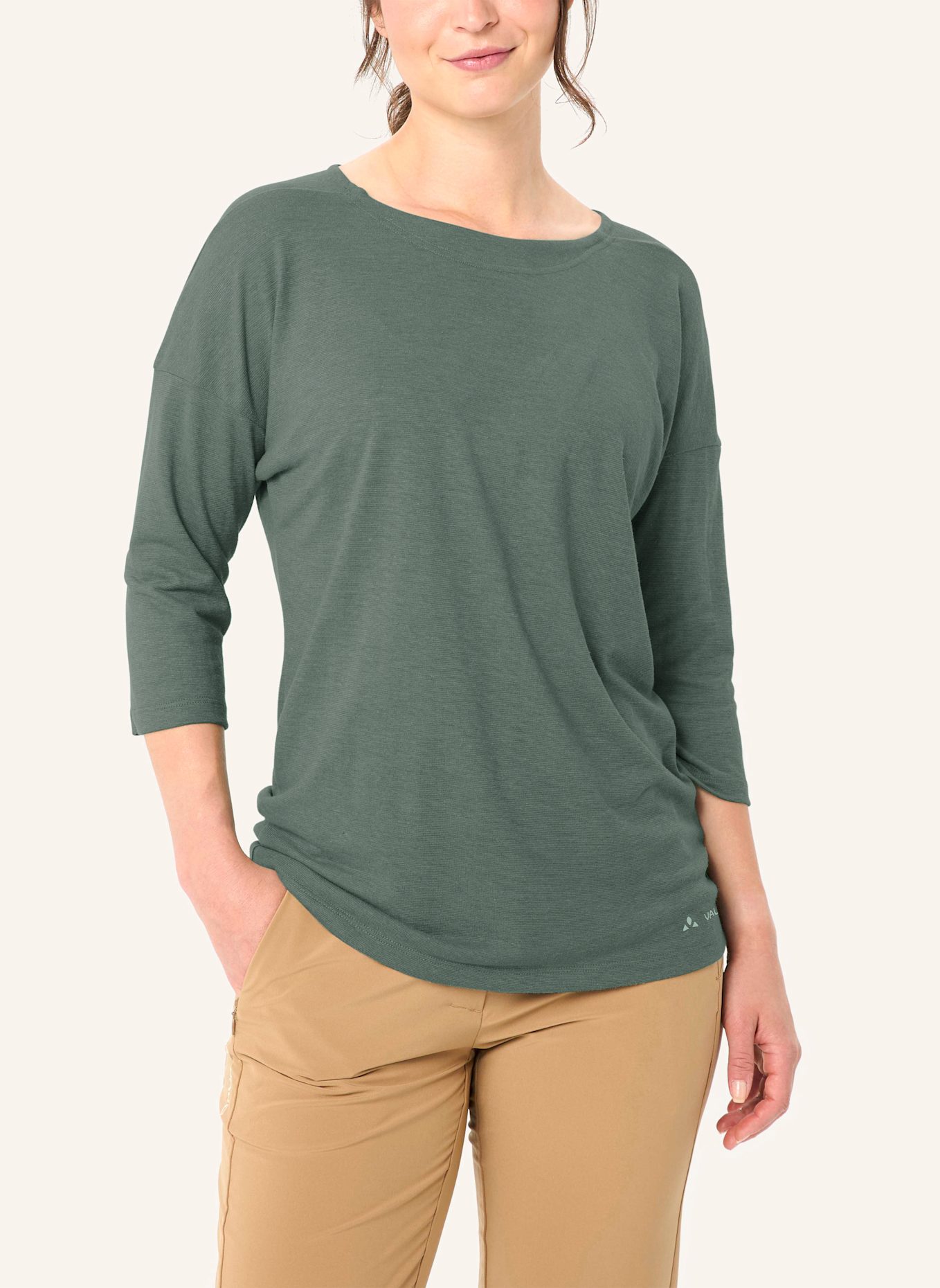 VAUDE T-Shirt NEYLAND mit 3/4-Arm: MINT