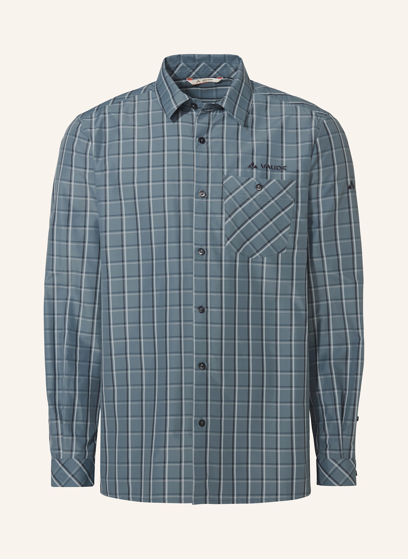 VAUDE Outdoor-Hemd ALBSTEIG III: GRAU