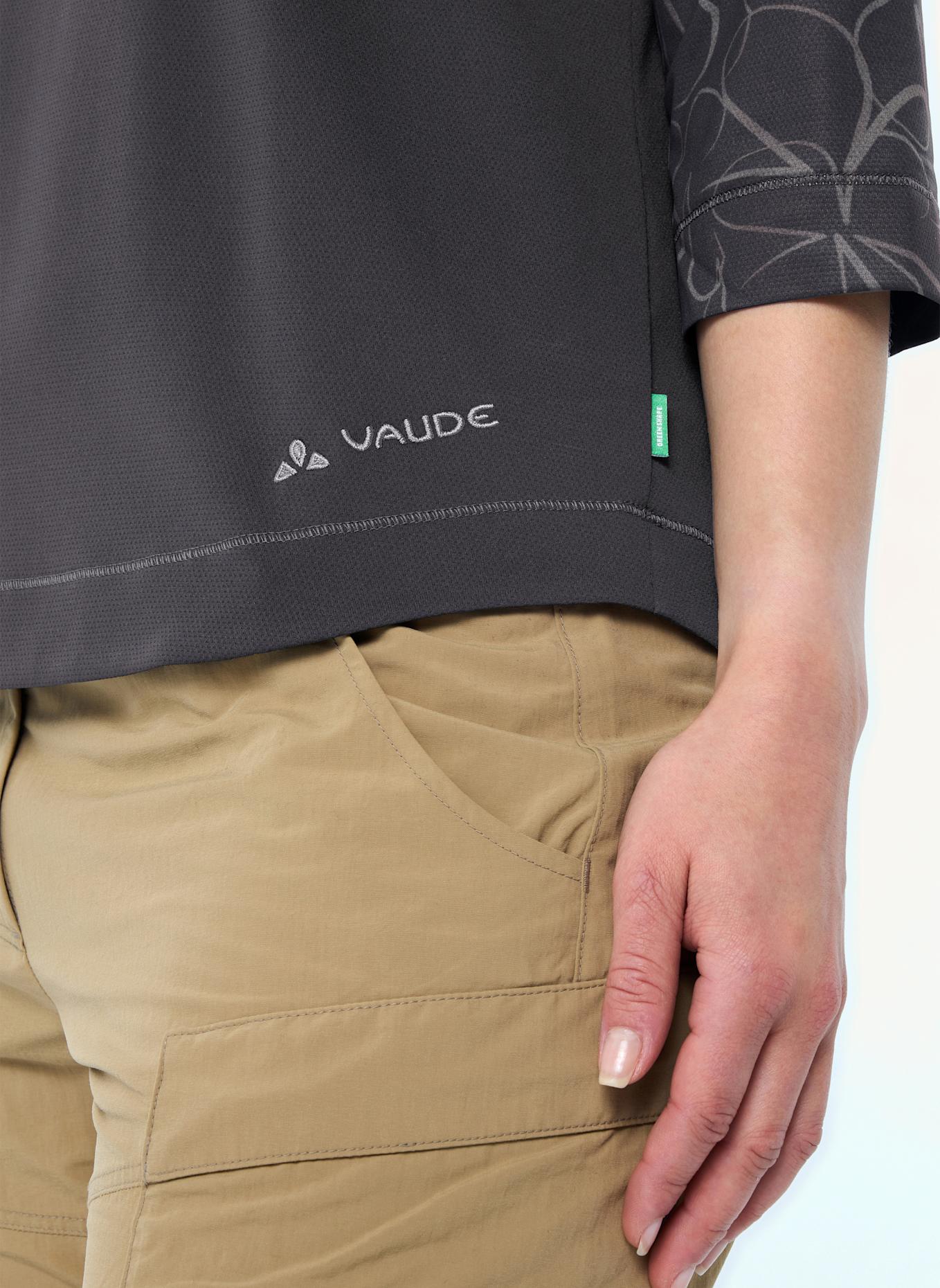 VAUDE Funktionsshirt W NEYLAND 3/4 T-SHIRT II: SCHWARZ