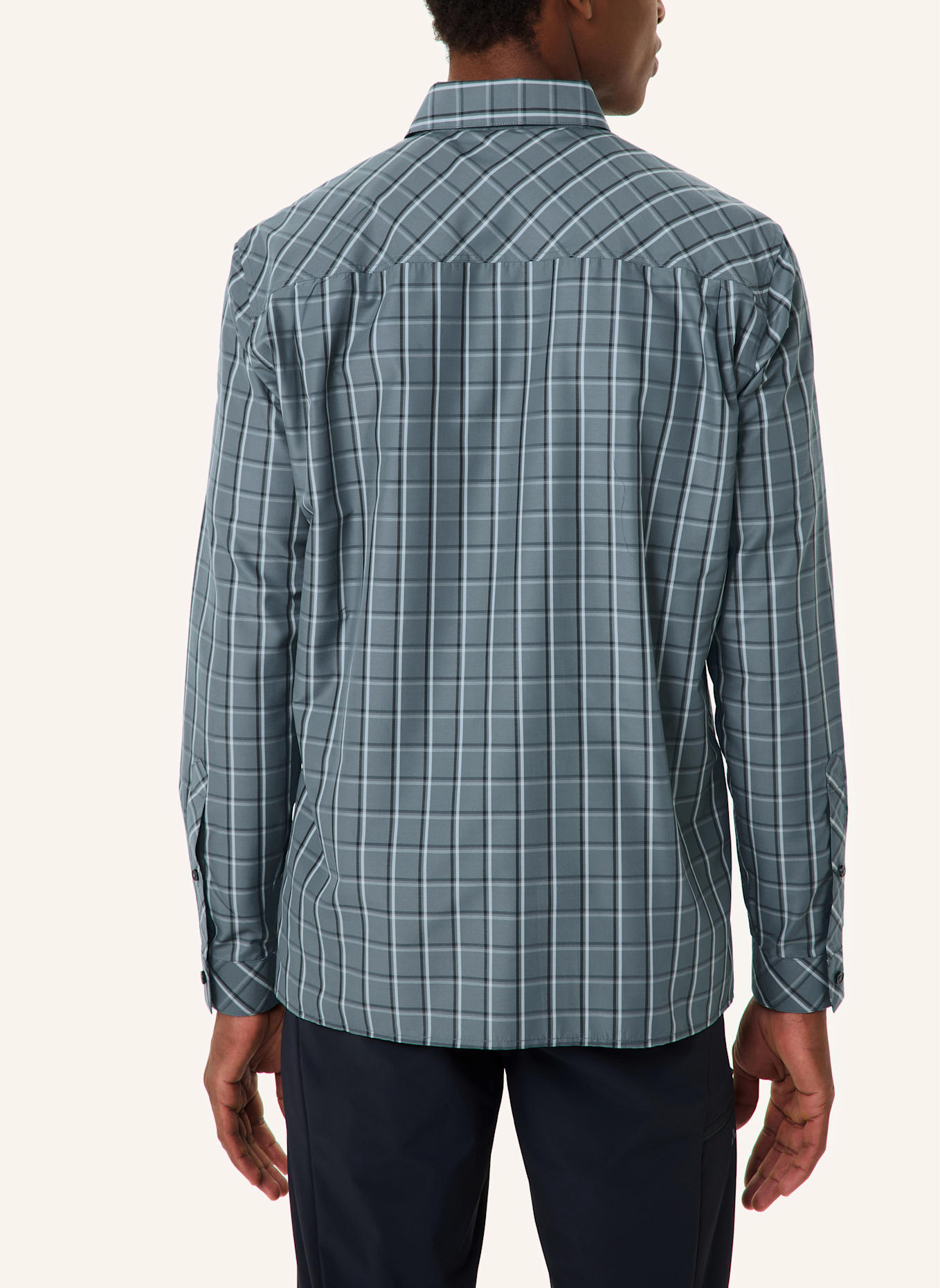 VAUDE Outdoor-Hemd ALBSTEIG III: GRAU