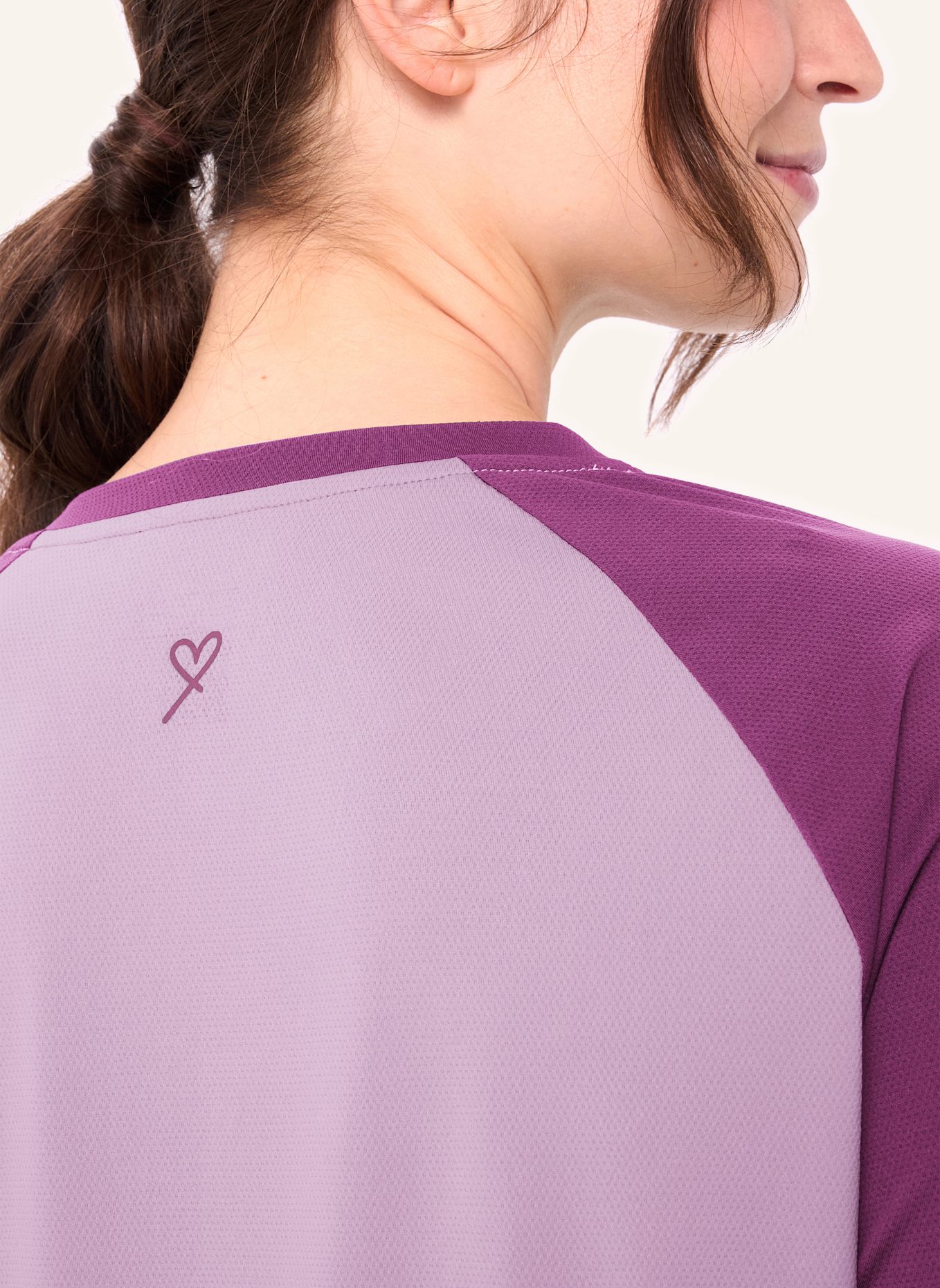 VAUDE Funktionsshirt W NEYLAND 3/4 T-SHIRT II: HELLLILA/ HELLROSA