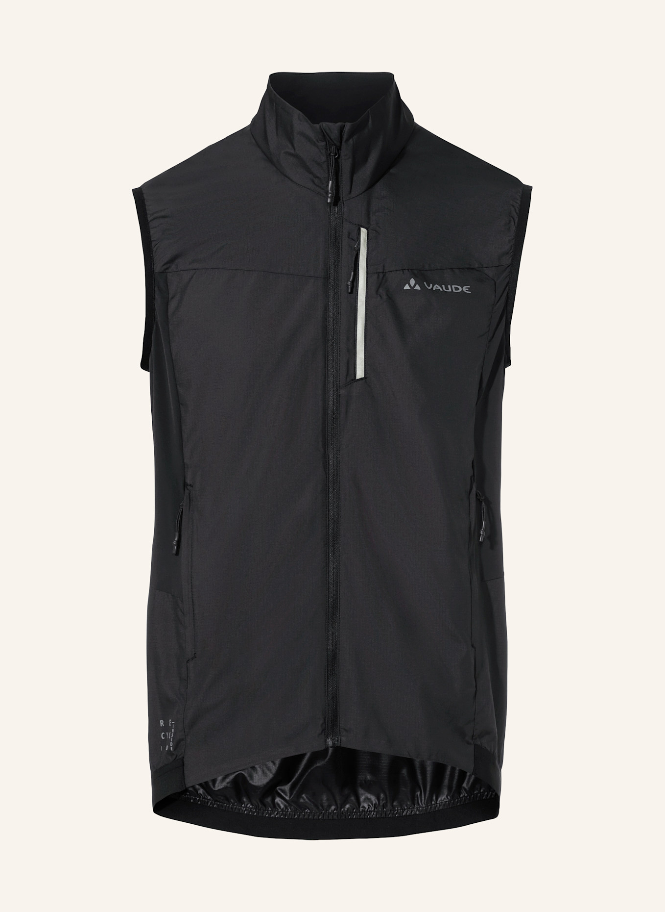 VAUDE Radweste M KURO AIR VEST: SCHWARZ
