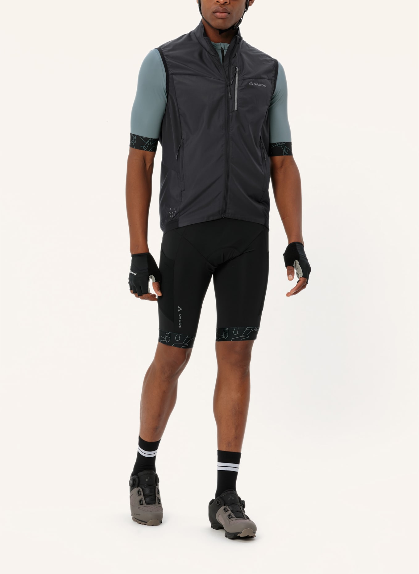 VAUDE Radweste M KURO AIR VEST: SCHWARZ