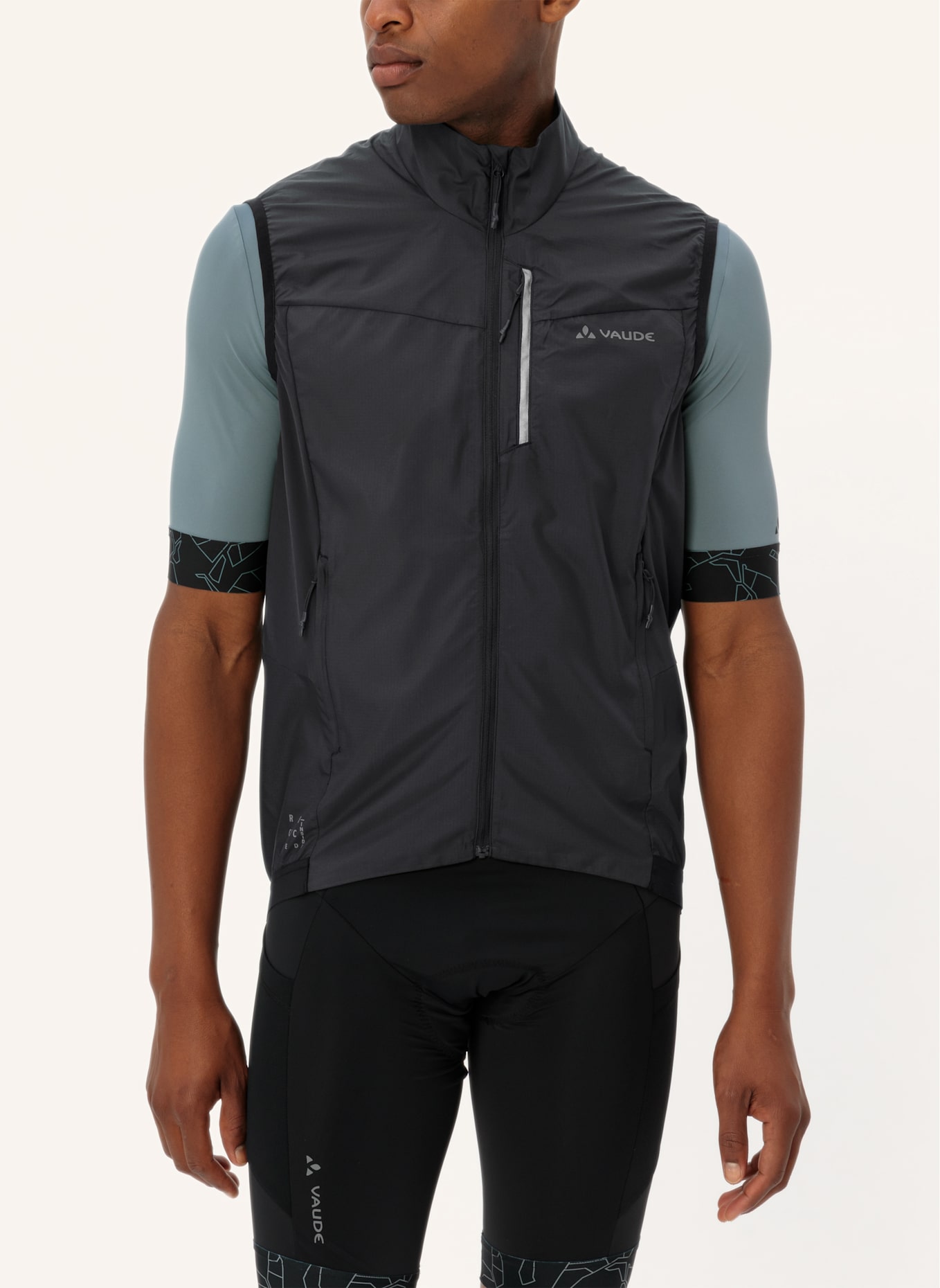 VAUDE Radweste M KURO AIR VEST: SCHWARZ